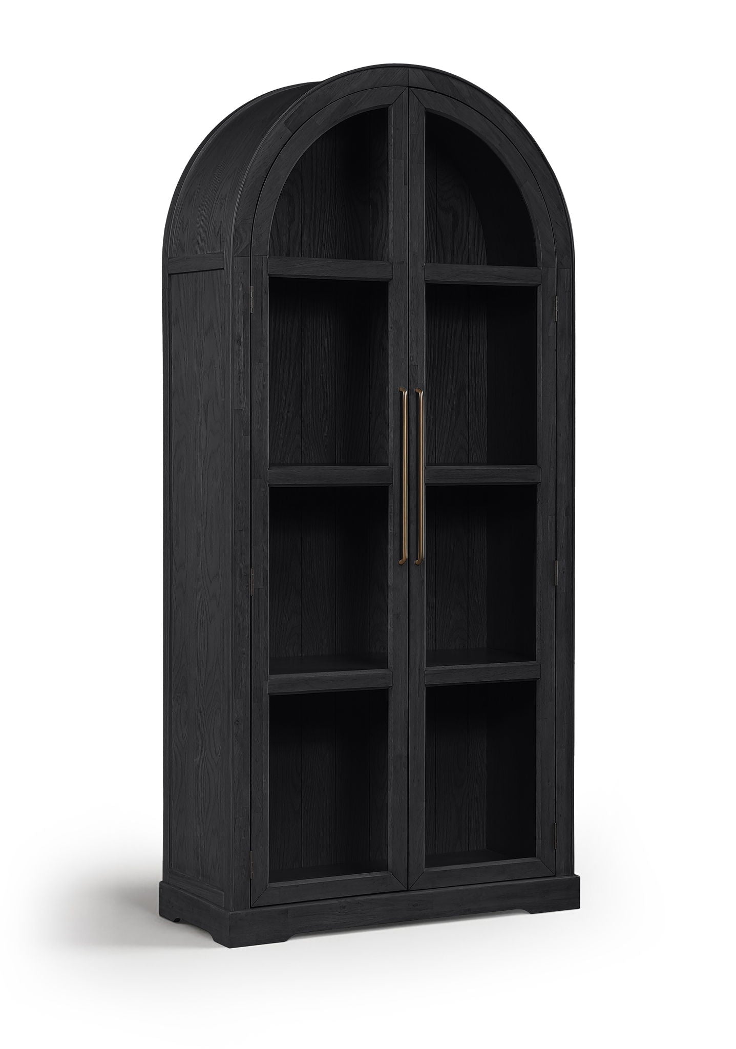 Corva - Solid Wood, Oak Veneer And Stainless Steel Storage Cabinet - Urban Living Furniture (Los Angeles, CA)