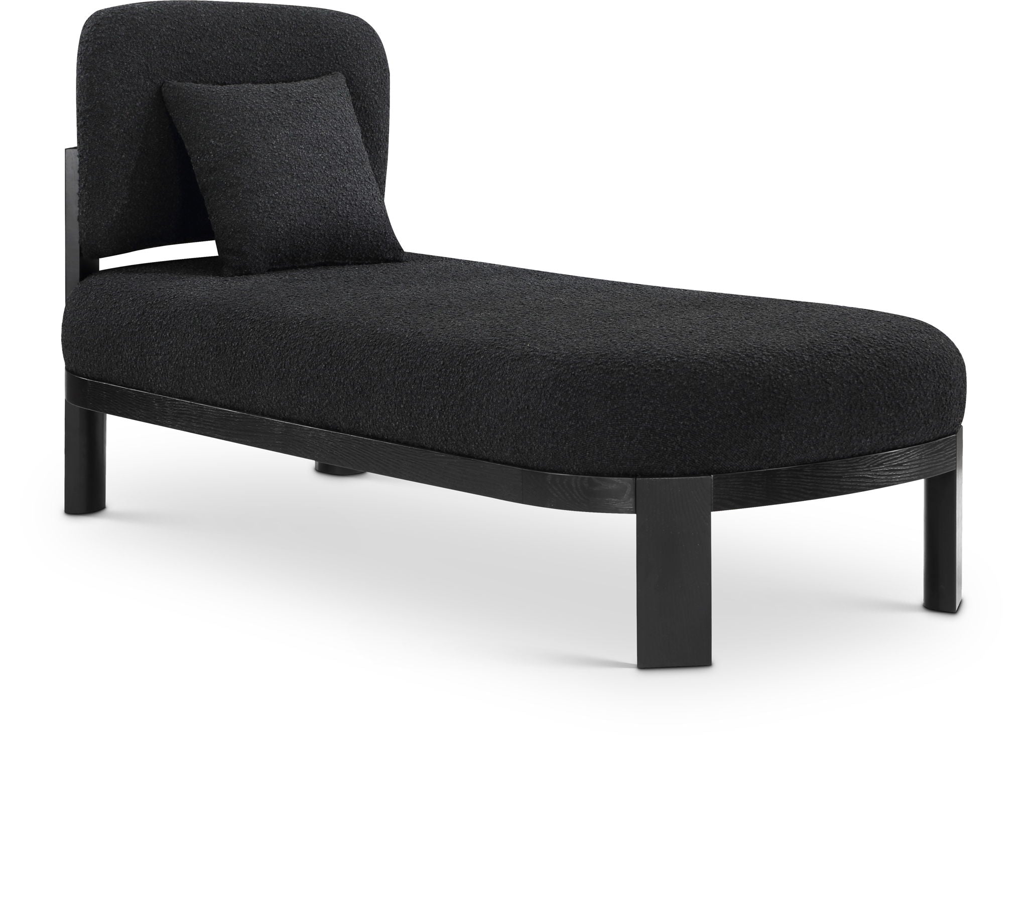 Maybourne - Chaise / Bench With Black Frame - Urban Living Furniture (Los Angeles, CA)