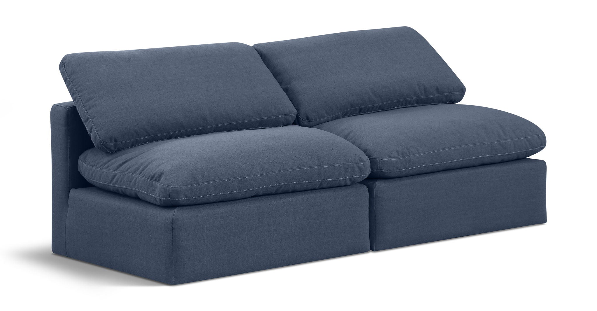 Indulge - Linen 2 Seat Modular Armless Sofa - Urban Living Furniture (Los Angeles, CA)