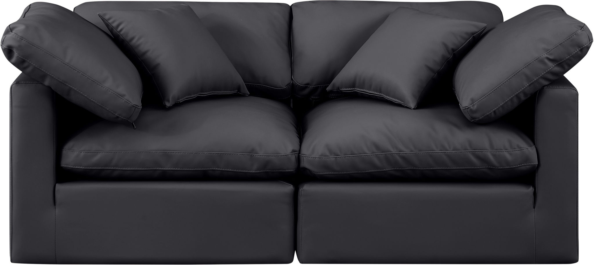 Indulge - Faux Leather 2 Seat Modular Sofa - Urban Living Furniture (Los Angeles, CA)