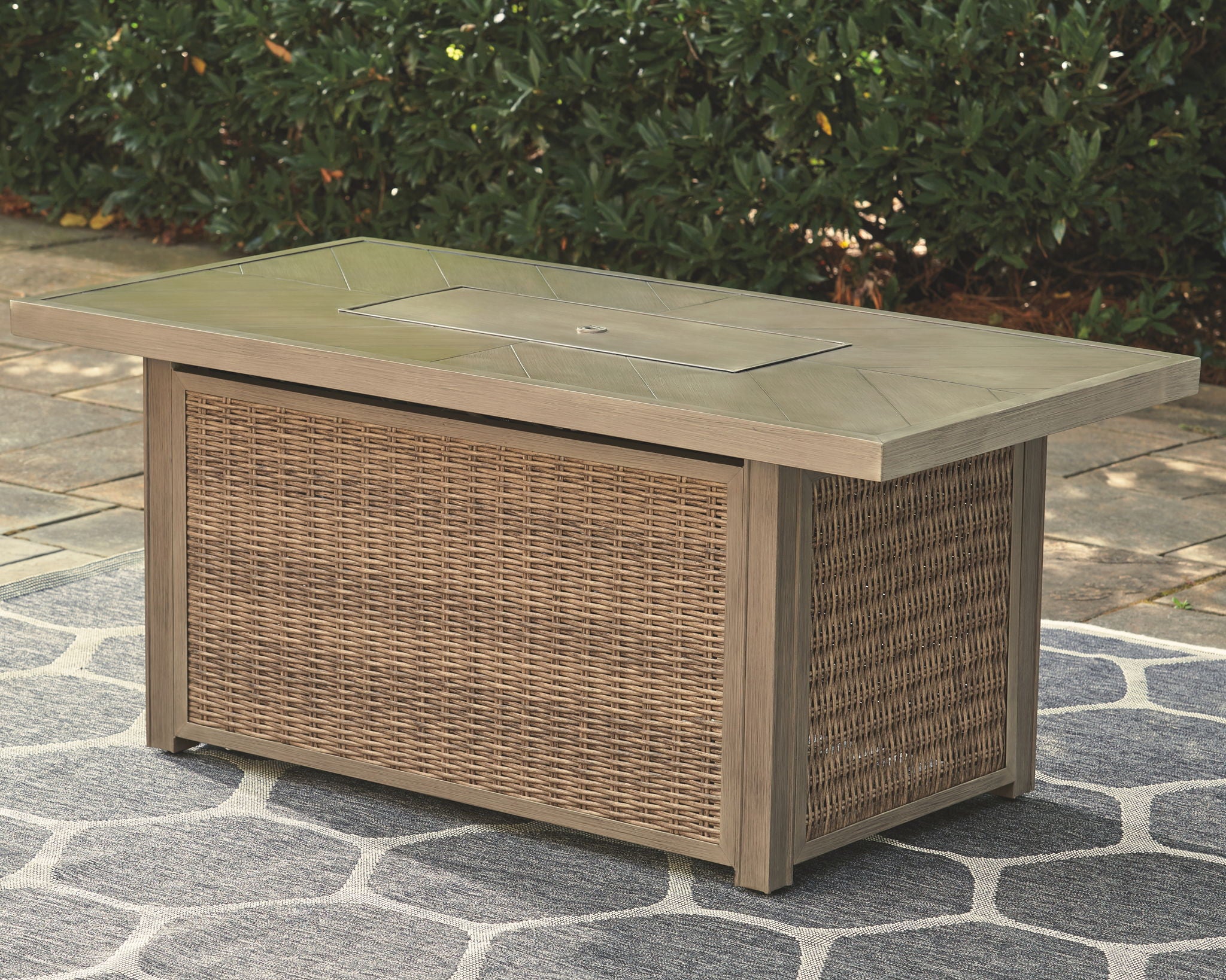 Beachcroft - Rectangular Fire Pit Table - Urban Living Furniture (Los Angeles, CA)