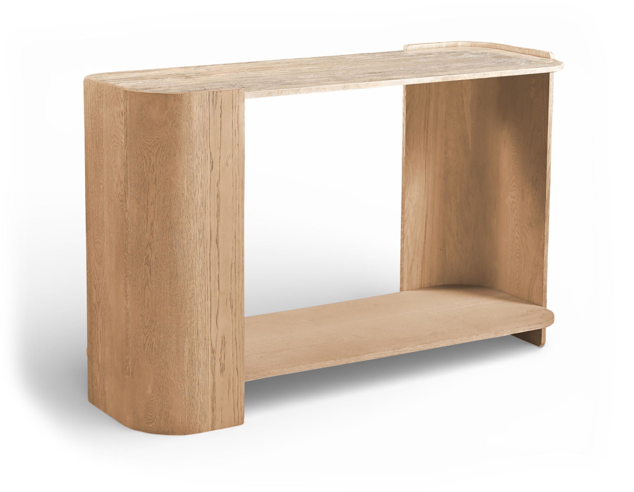 Calabria - Marble And Oak Wood Table - Urban Living Furniture (Los Angeles, CA)
