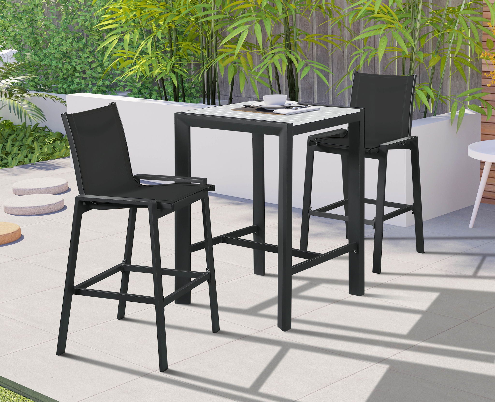 Nizuc - Outdoor Patio Barstool (Set of 2) - Urban Living Furniture (Los Angeles, CA)