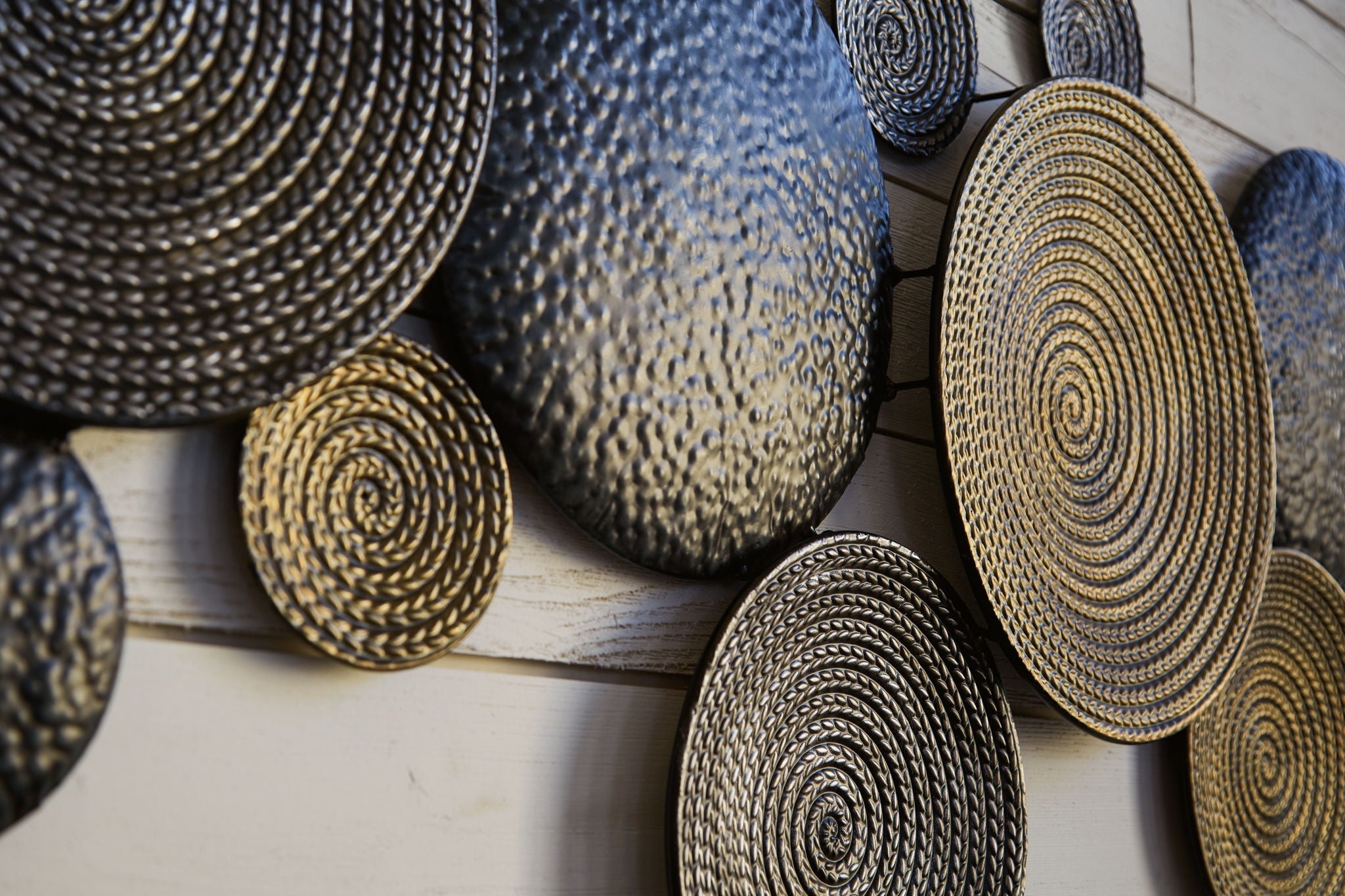 Emsley - Metallic / Black / Gray - Wall Decor - Urban Living Furniture (Los Angeles, CA)