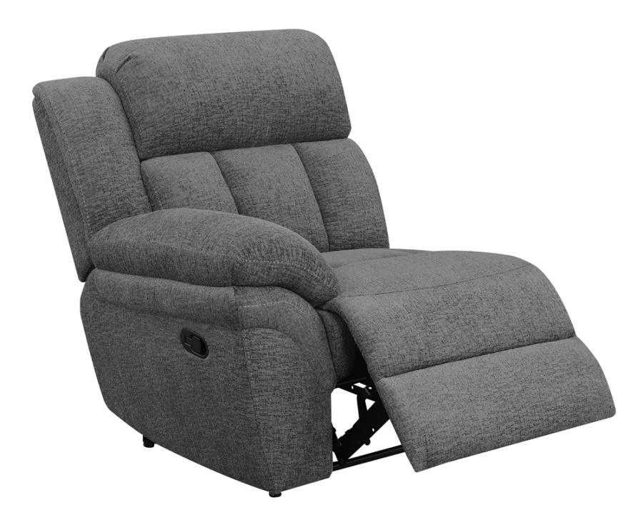 Bahrain - Upholstered LAF Recliner - Charcoal - Urban Living Furniture (Los Angeles, CA)