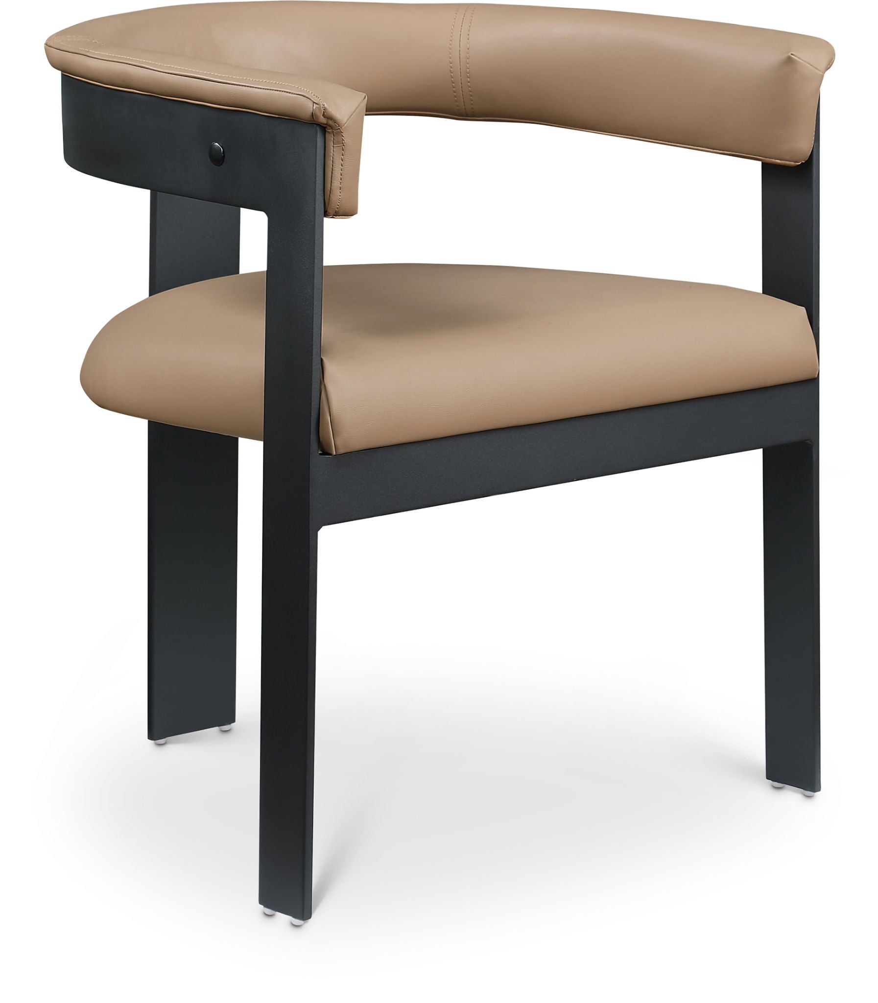 Romeo - Faux Leather Dining Chair With Black Base (Set of 2) - Urban Living Furniture (Los Angeles, CA)