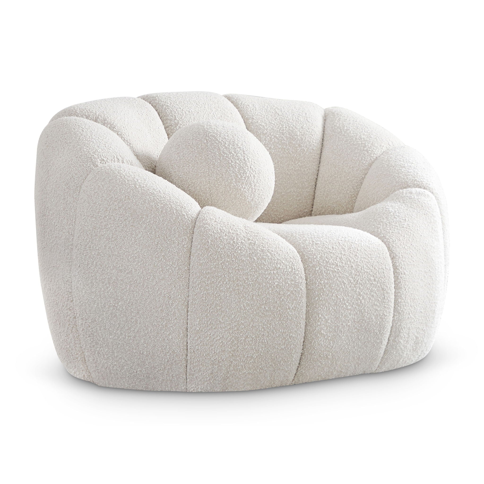 Elijah - Boucle Chair - Urban Living Furniture (Los Angeles, CA)