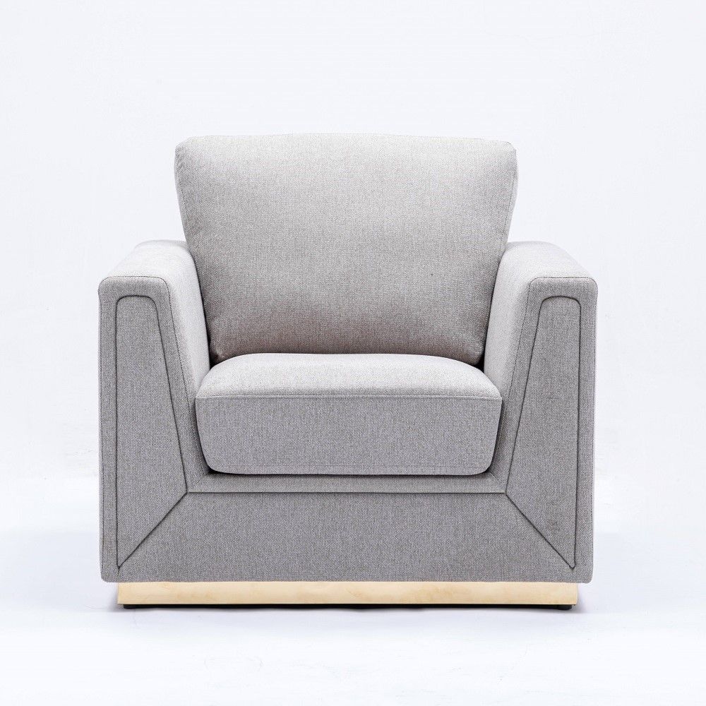 Valin - Chair - Grey - Urban Living Furniture (Los Angeles, CA)