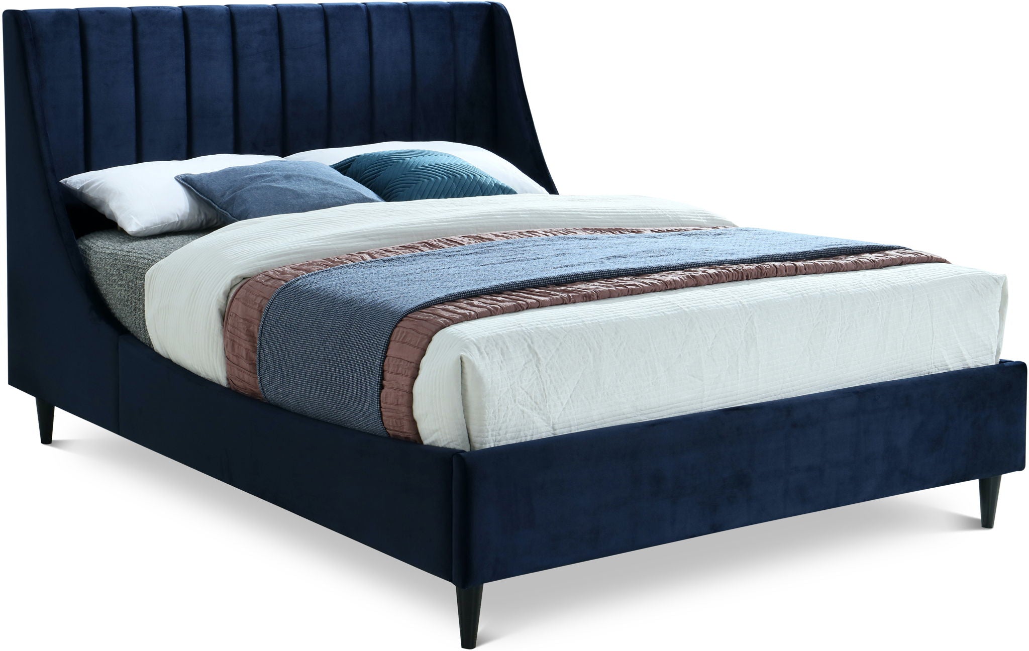 Eva - Velvet Bed - Urban Living Furniture (Los Angeles, CA)