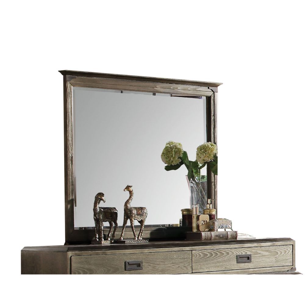 Athouman - Mirror - Weathered Oak - Urban Living Furniture (Los Angeles, CA)