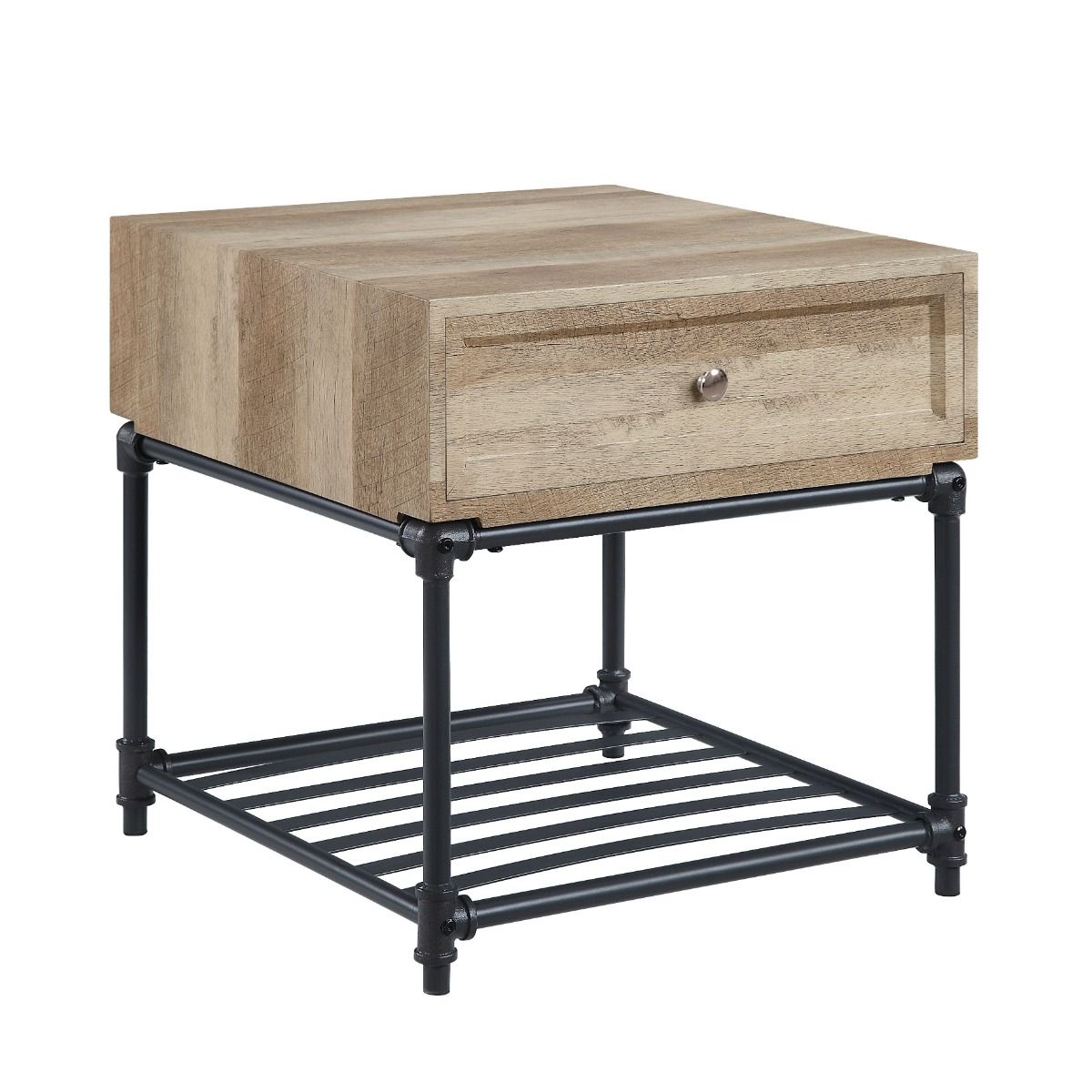 Brantley II - End Table - Oak & Sandy Black - Urban Living Furniture (Los Angeles, CA)