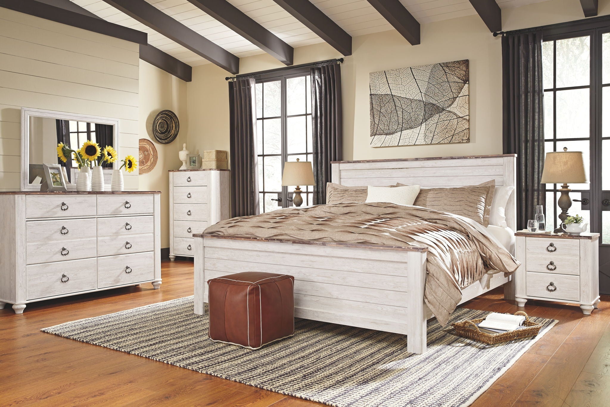 Willowton - Panel Bed - Urban Living Furniture (Los Angeles, CA)