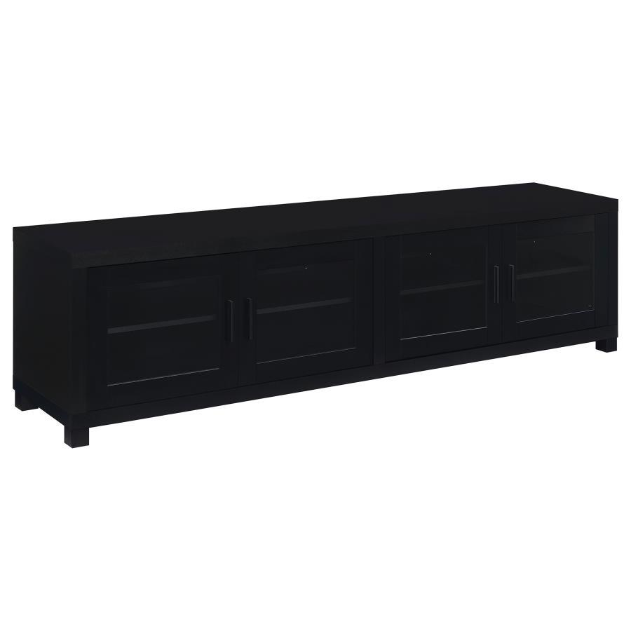 Jupiter - 4 Door Engineered Wood TV Stand - Black - Urban Living Furniture (Los Angeles, CA)