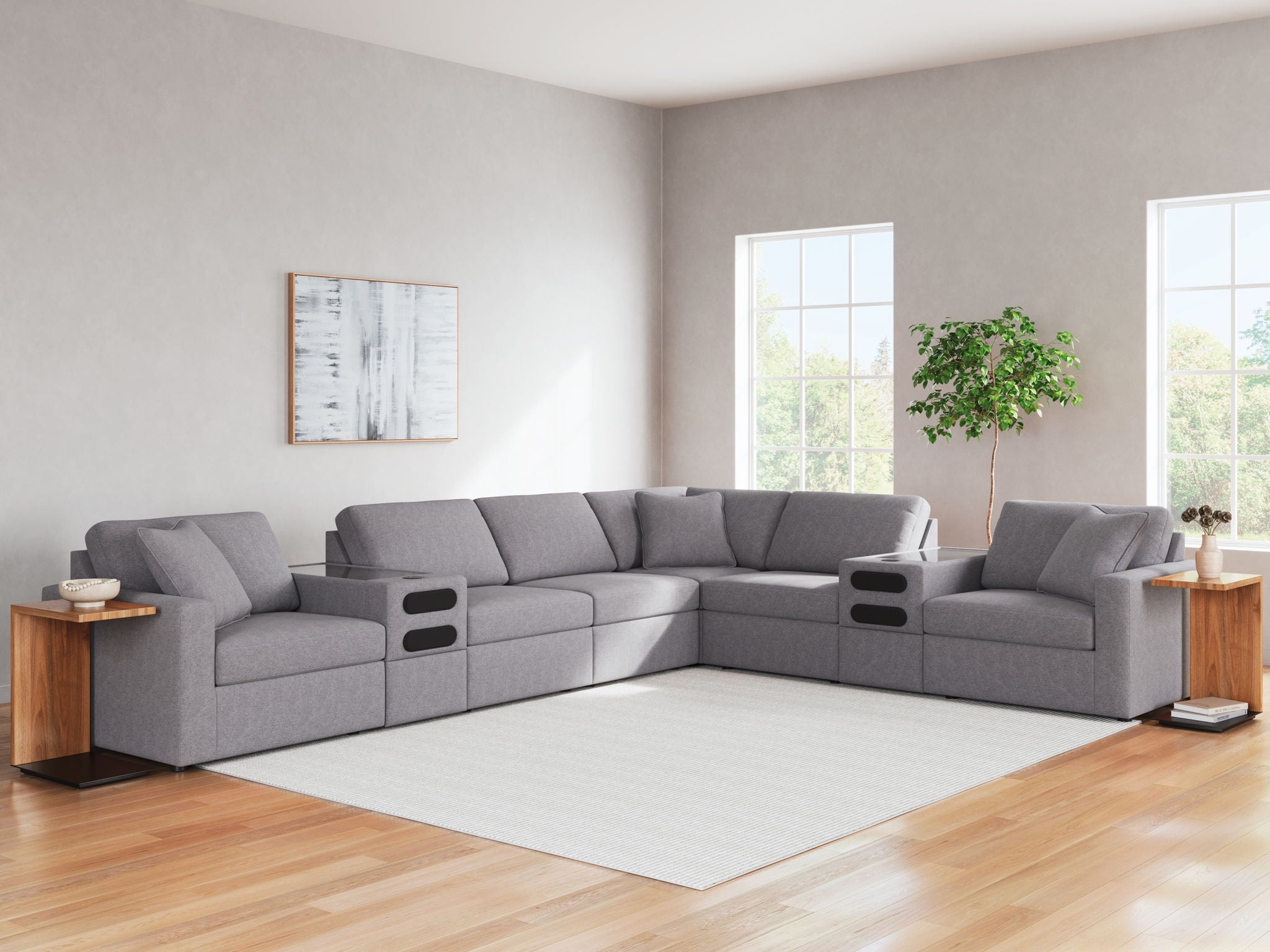 Modmax - Granite - Sectional - Urban Living Furniture (Los Angeles, CA)