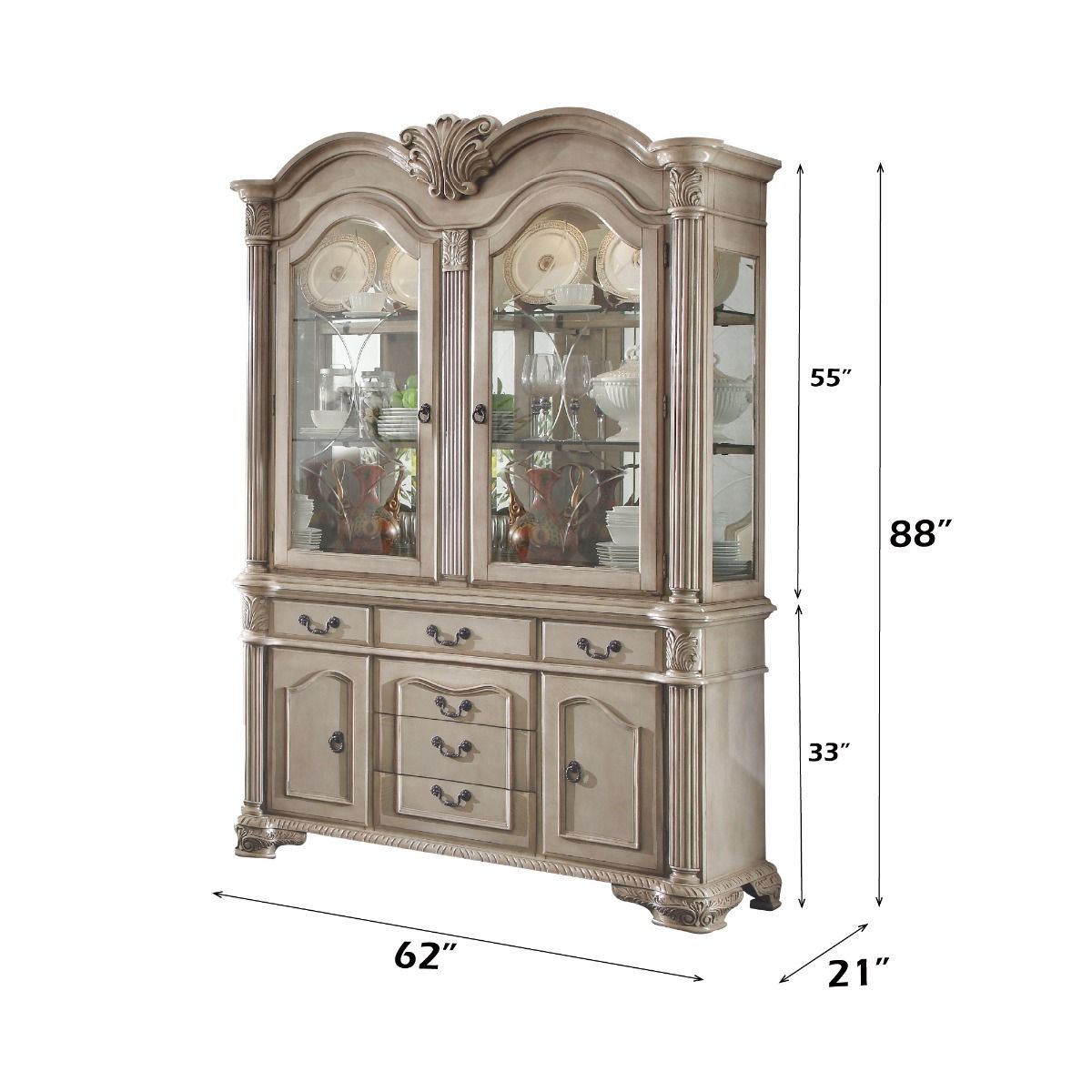 Chateau De Ville - Buffet & Hutch - Urban Living Furniture (Los Angeles, CA)