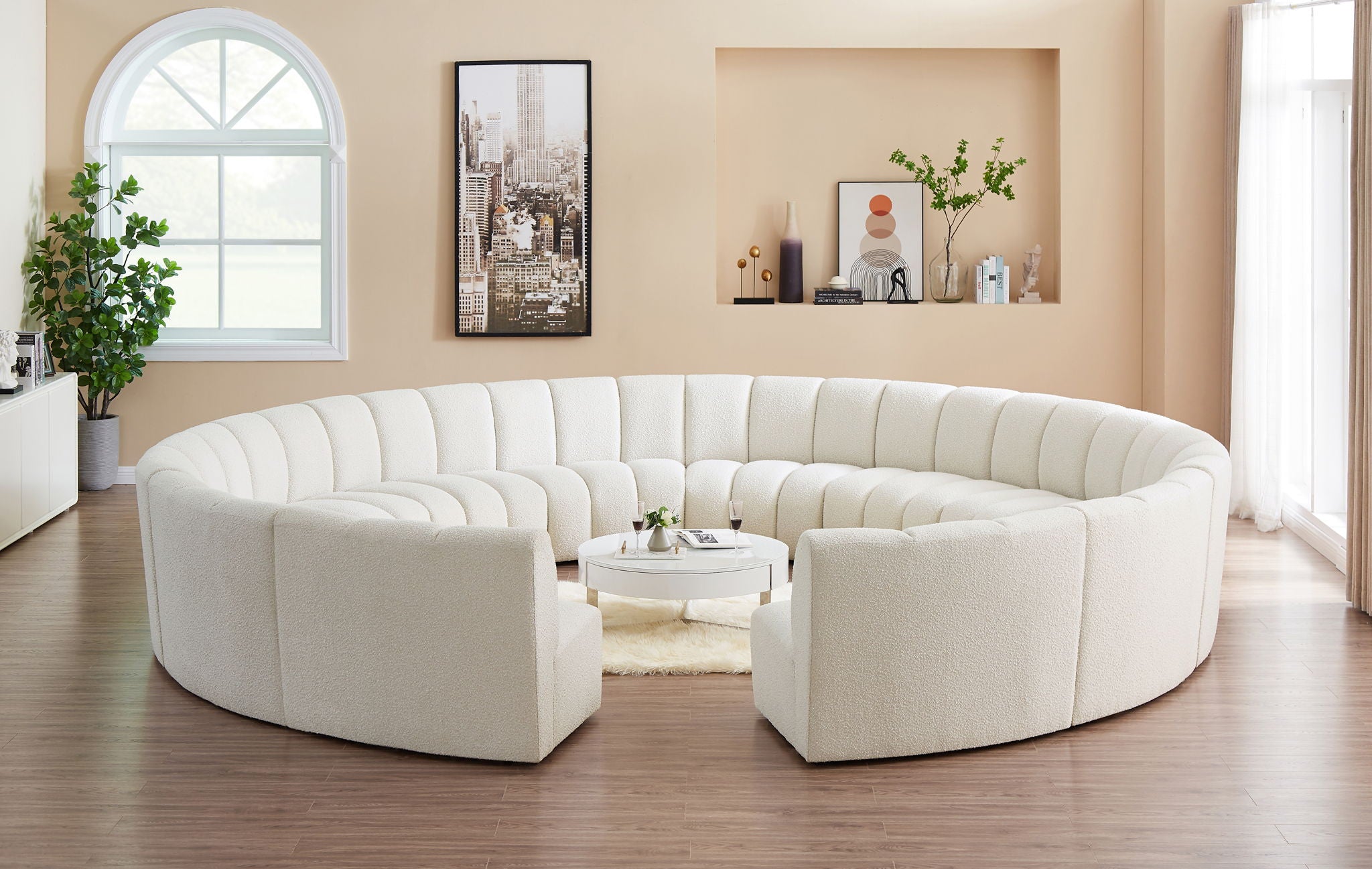 Infinity - 12 Piece Boucle Modular Sectional - Urban Living Furniture (Los Angeles, CA)