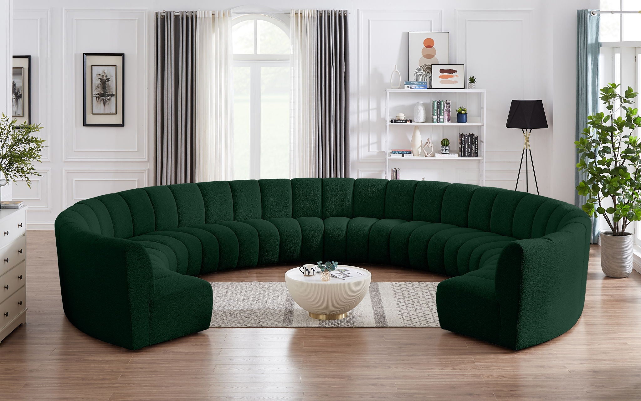 Infinity - 10 Piece Boucle Modular Sectional - Urban Living Furniture (Los Angeles, CA)