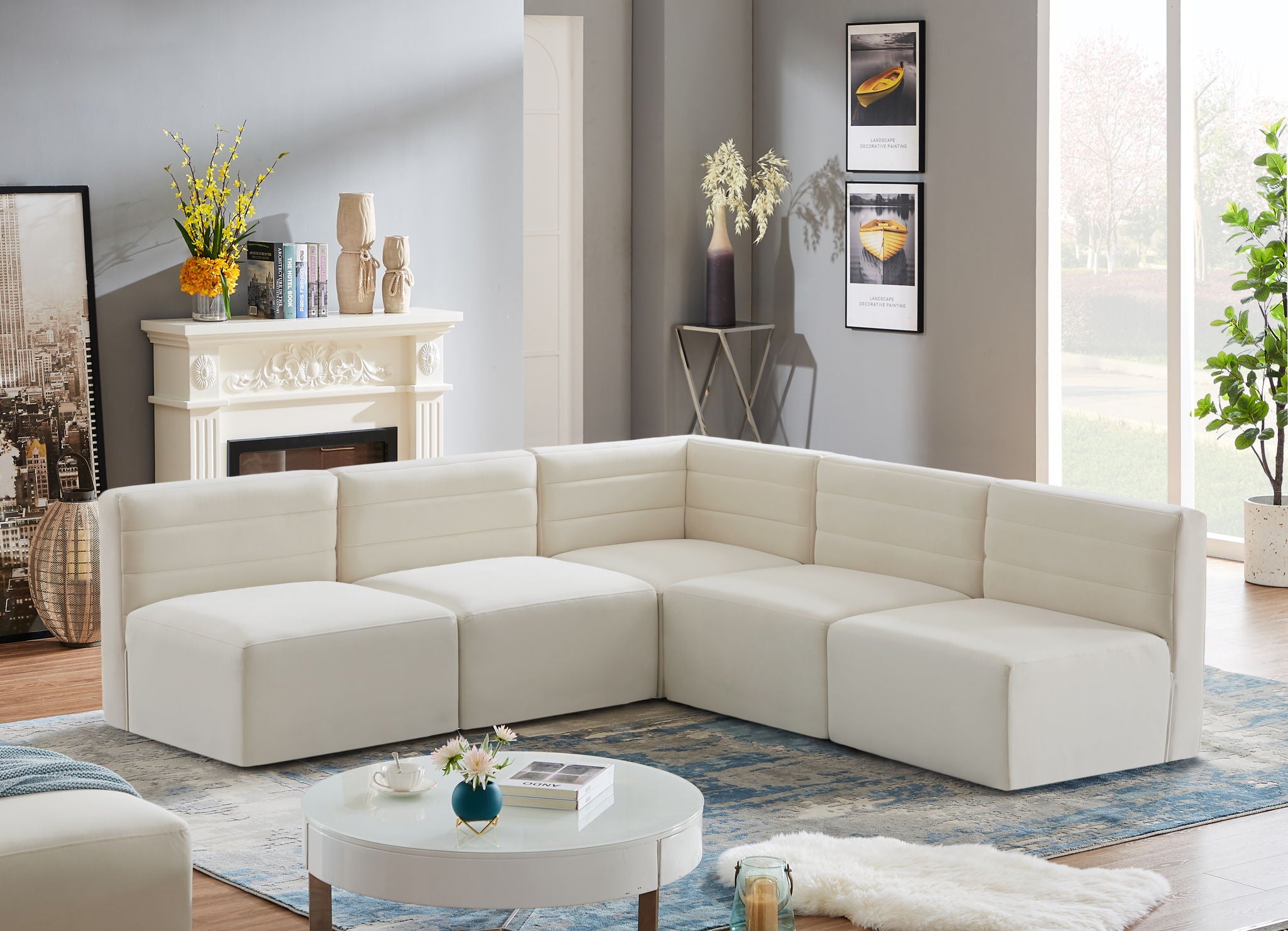 Quincy - 5 Piece Modular Sectional - Urban Living Furniture (Los Angeles, CA)