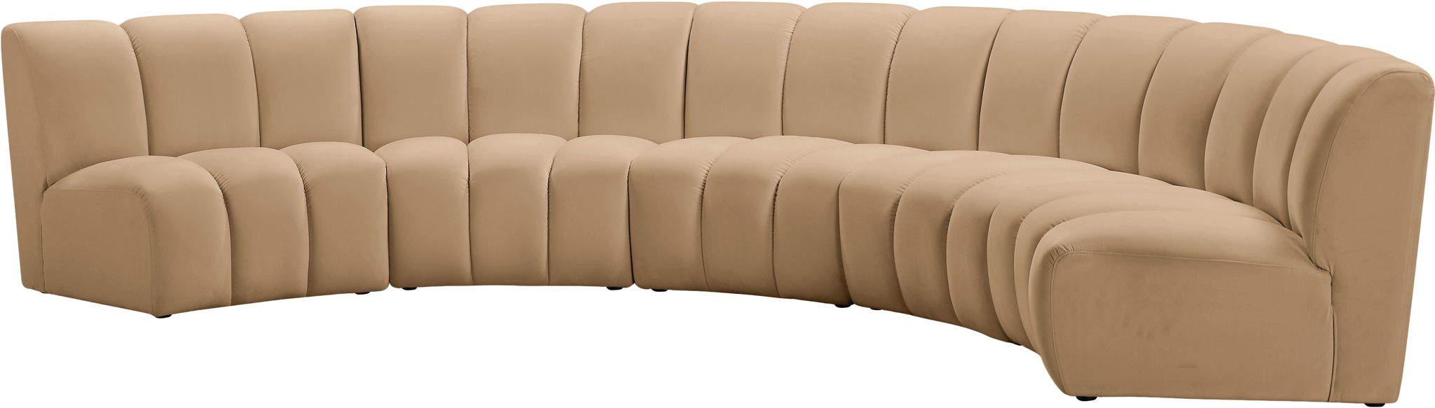 Infinity - 5 Piece Modular Sectional - Camel - Urban Living Furniture (Los Angeles, CA)