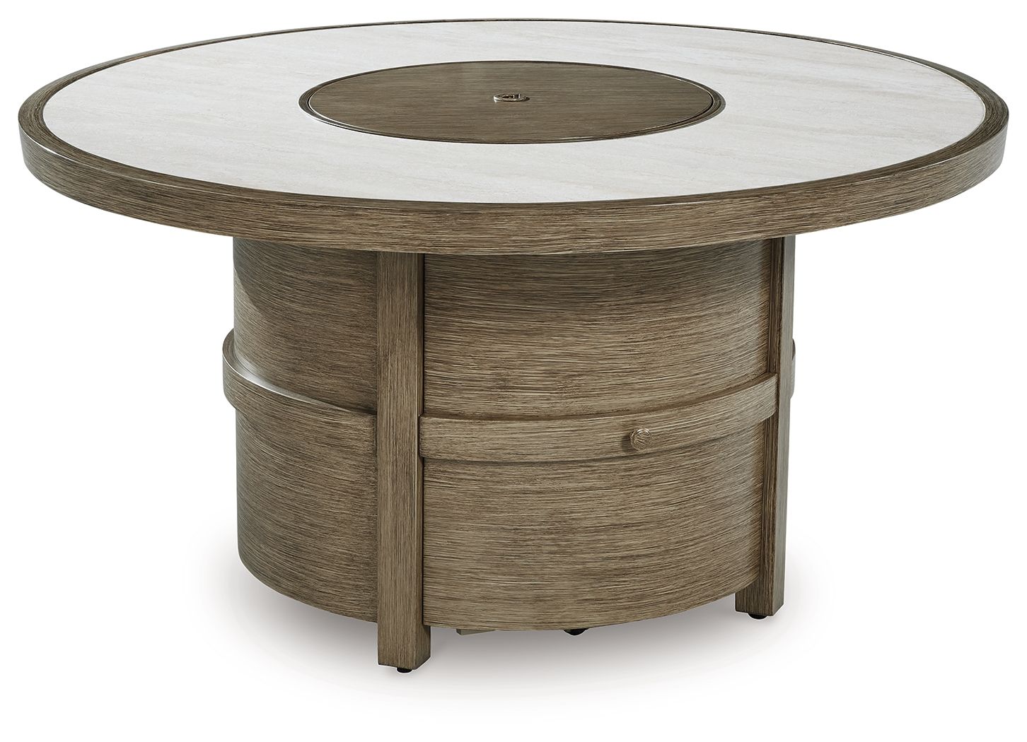 Rainier Ranch - Beige - Round Fire Pit Table - Urban Living Furniture (Los Angeles, CA)