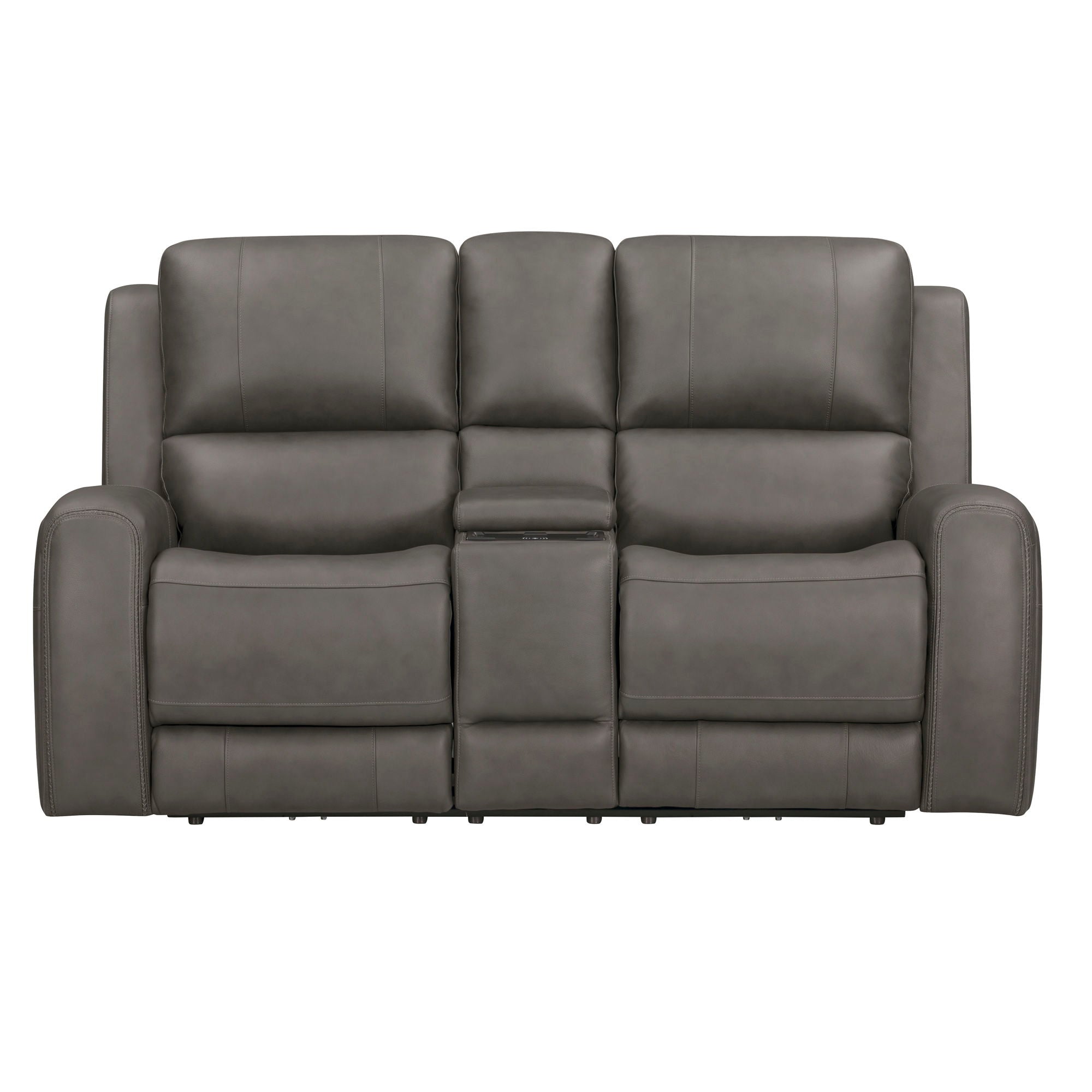 Belmont - Zero Gravity Power Reclining Tilt Console Loveseat P3 - Autumn Fog - Urban Living Furniture (Los Angeles, CA)