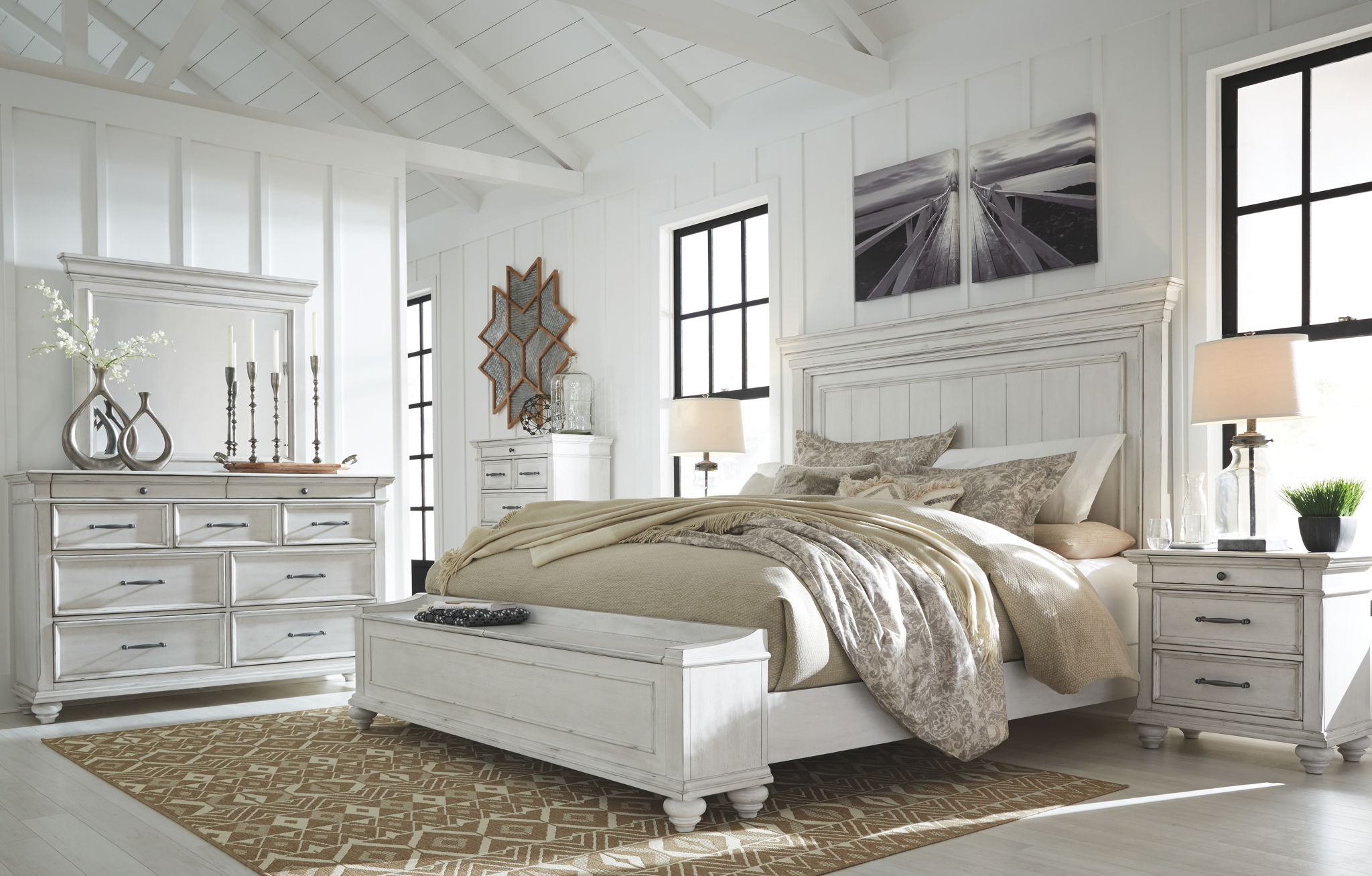 Kanwyn - Panel Bedroom Set - Urban Living Furniture (Los Angeles, CA)