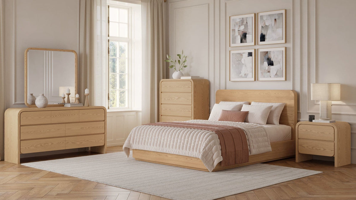 Elora - Dresser Mirror - Timber