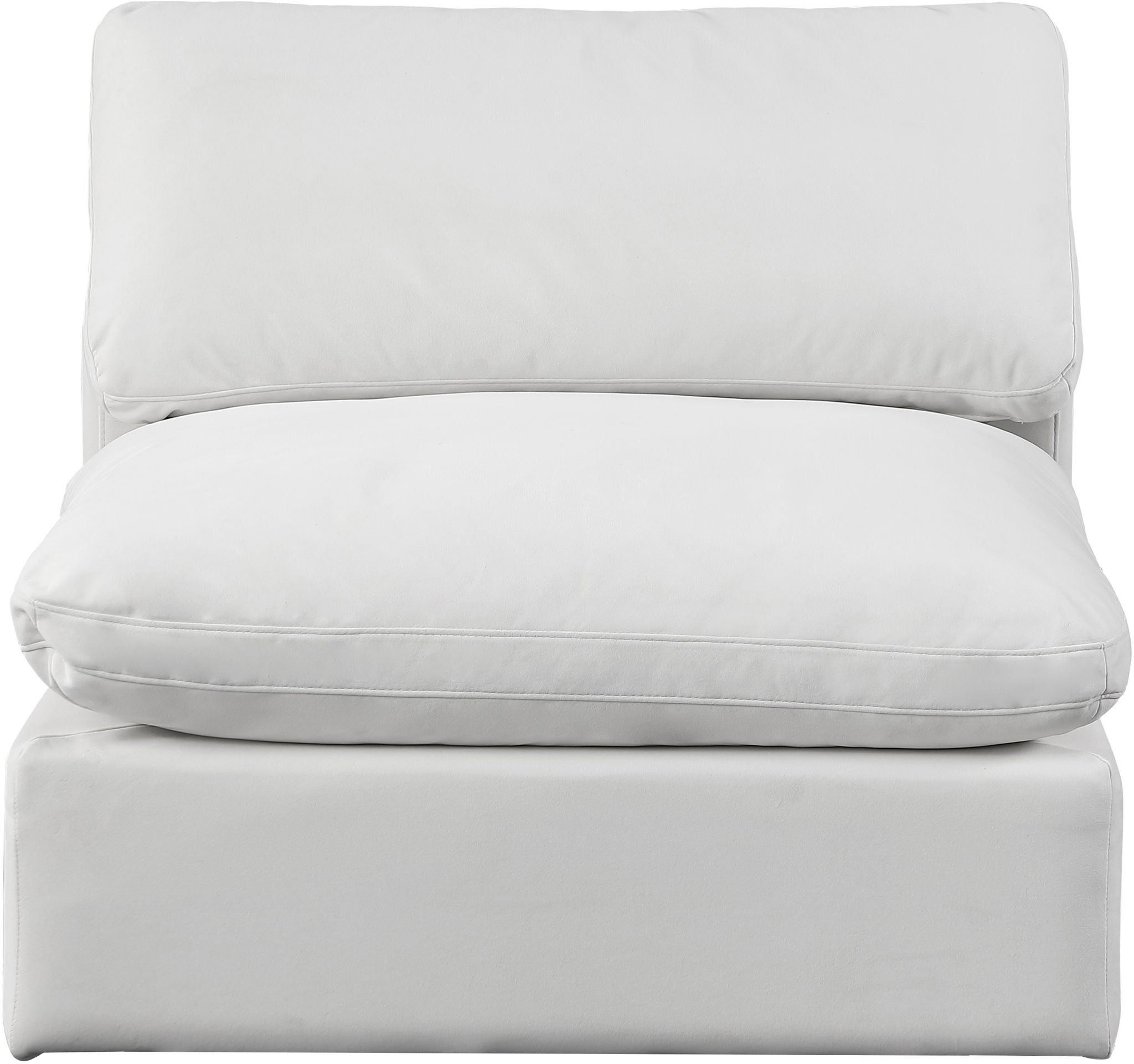 Comfy - Velvet Armless Chair - Urban Living Furniture (Los Angeles, CA)