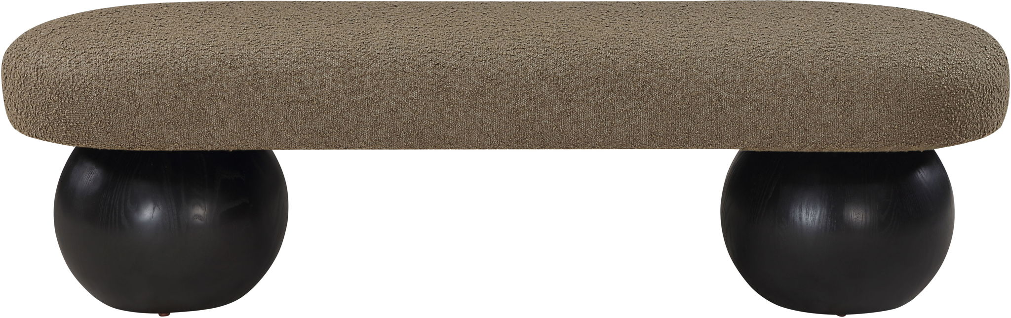 Bowie - Bench - Black Legs - Urban Living Furniture (Los Angeles, CA)