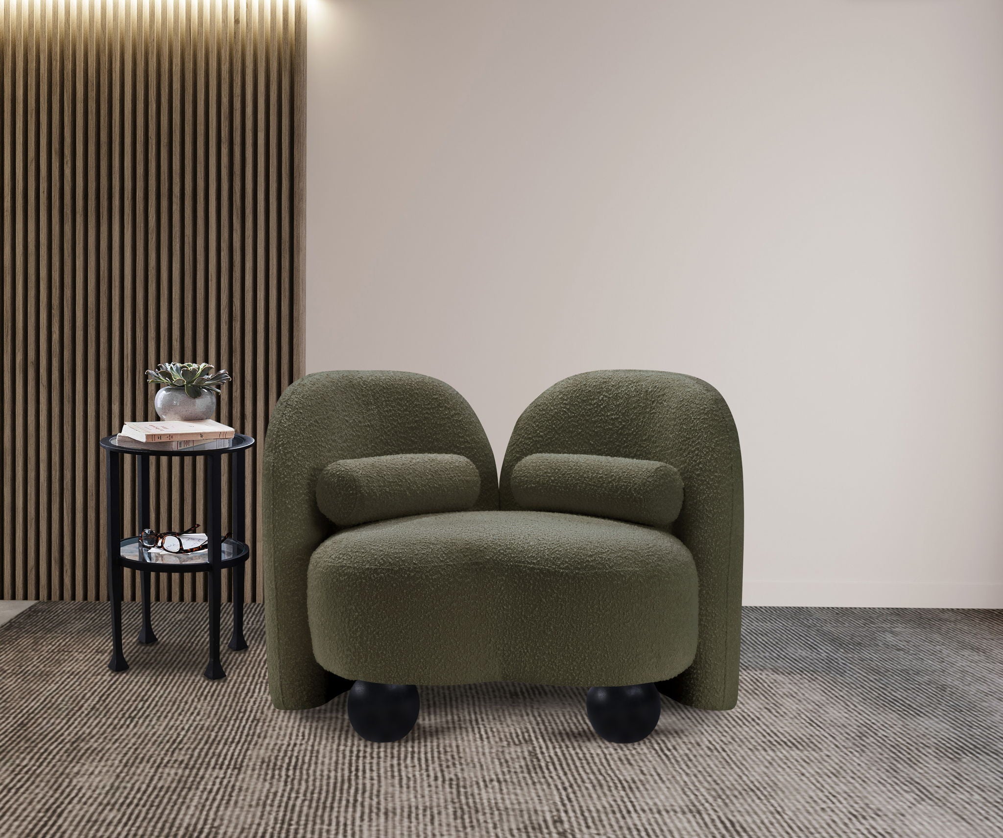 Daphne - Boucle Chair - Urban Living Furniture (Los Angeles, CA)