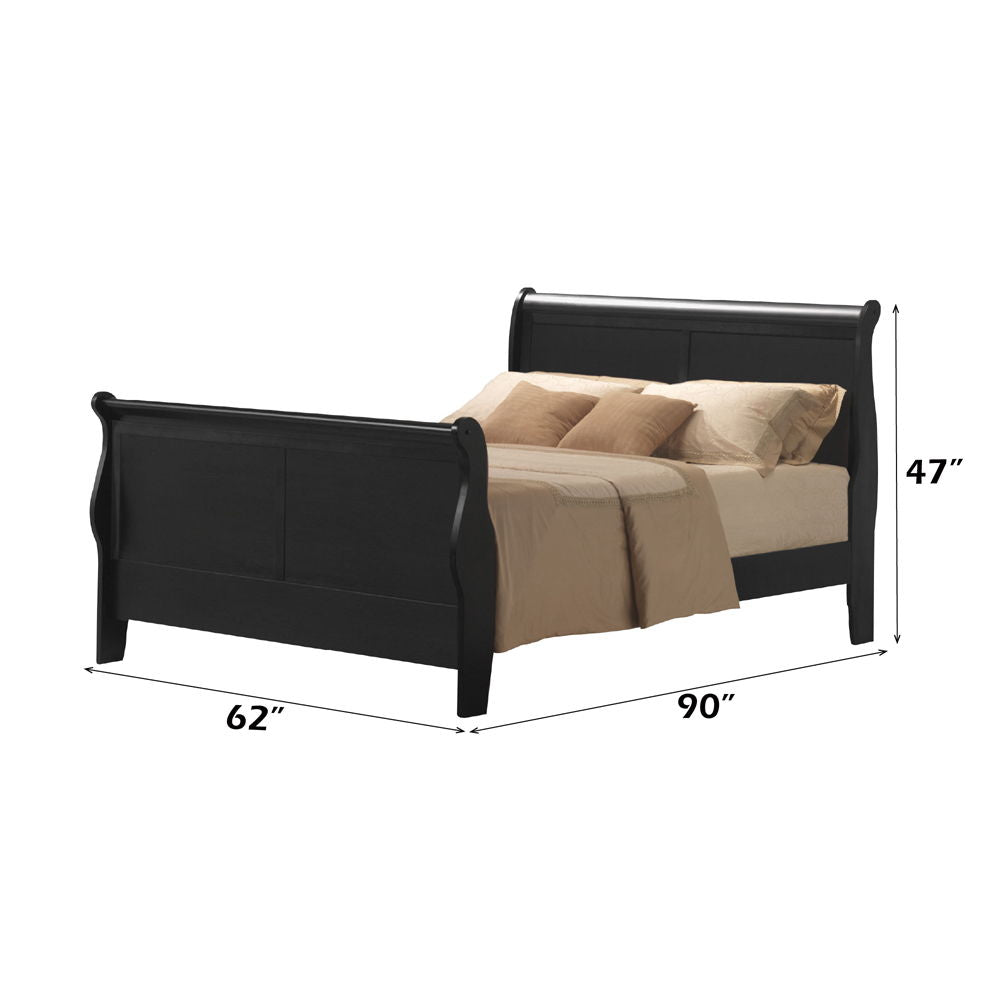 Louis Philippe III - Bed (FB 34"H) - Urban Living Furniture (Los Angeles, CA)