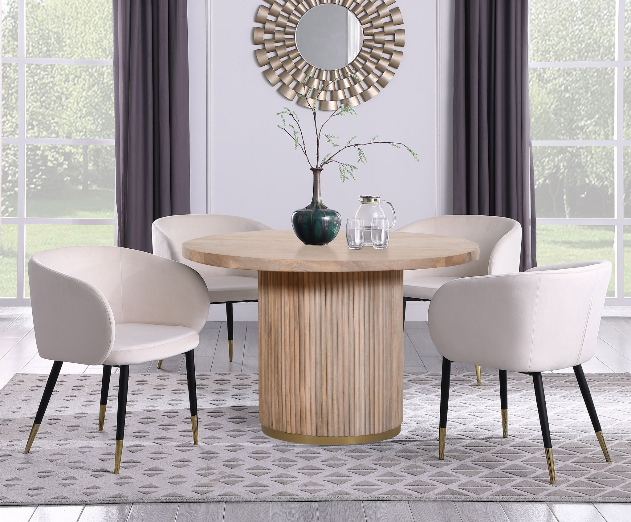 Oakhill - Dining Table - Natural - Wood - Urban Living Furniture (Los Angeles, CA)
