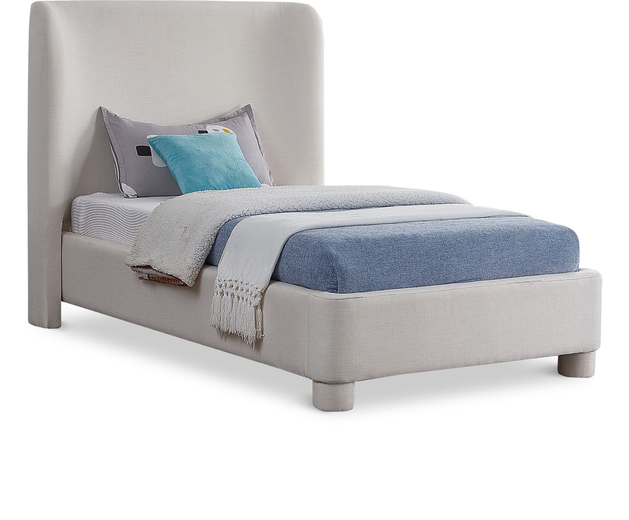 Penny - Polyester Fabric Bed - Urban Living Furniture (Los Angeles, CA)
