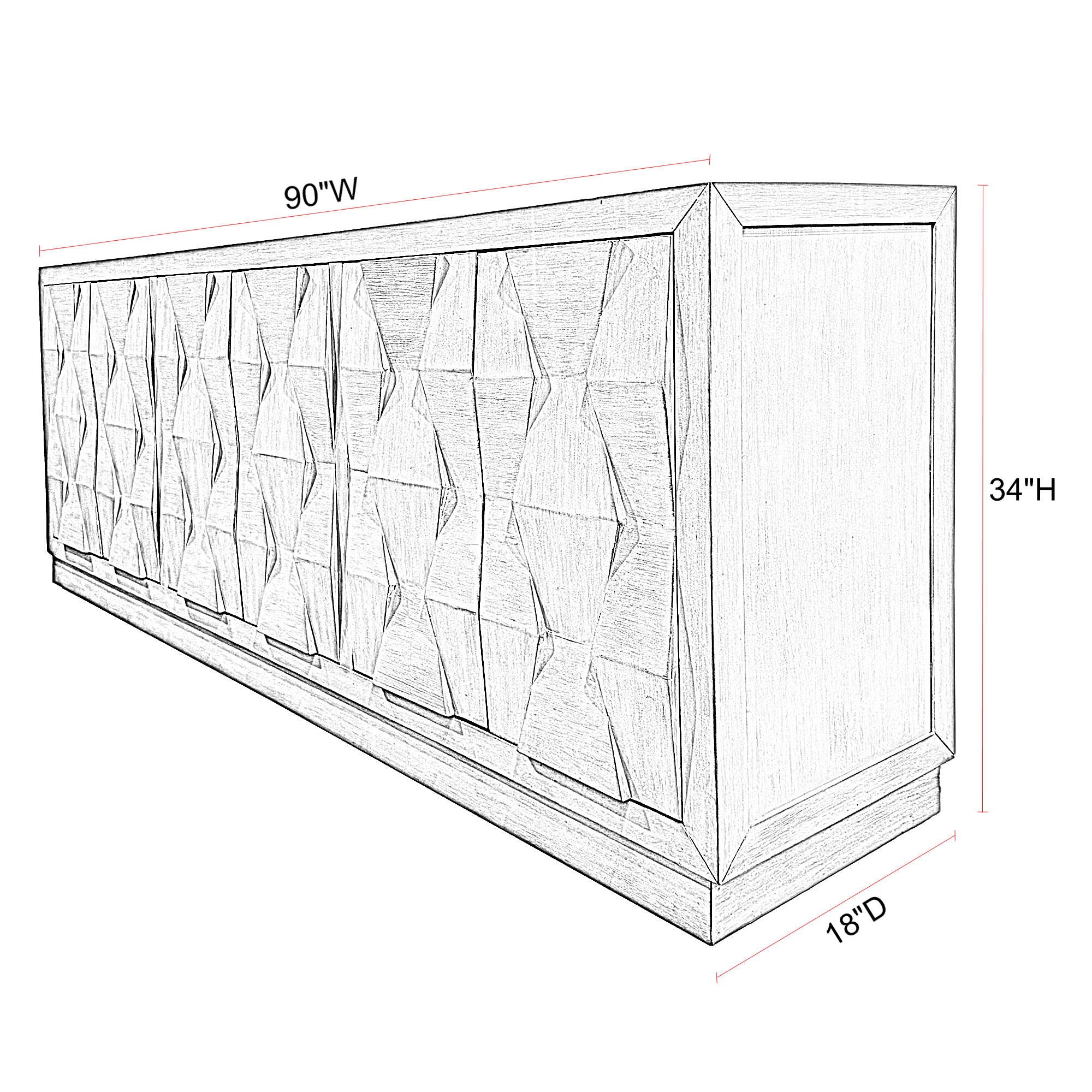 Cortina - Console - Urban Living Furniture (Los Angeles, CA)