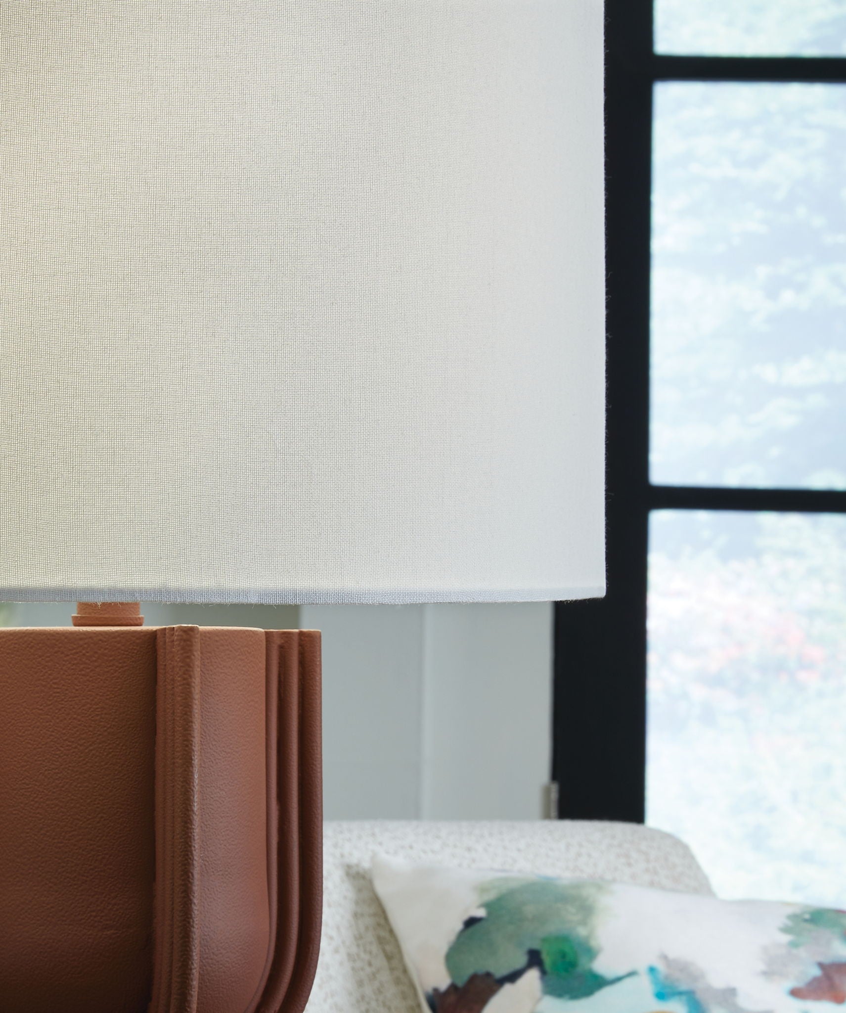 Rowandale - Brick Red - Metal Table Lamp - Urban Living Furniture (Los Angeles, CA)
