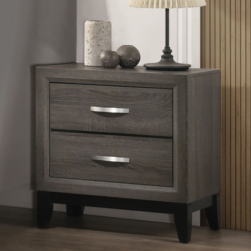 Valdemar - Nightstand - Weathered Gray - Urban Living Furniture (Los Angeles, CA)