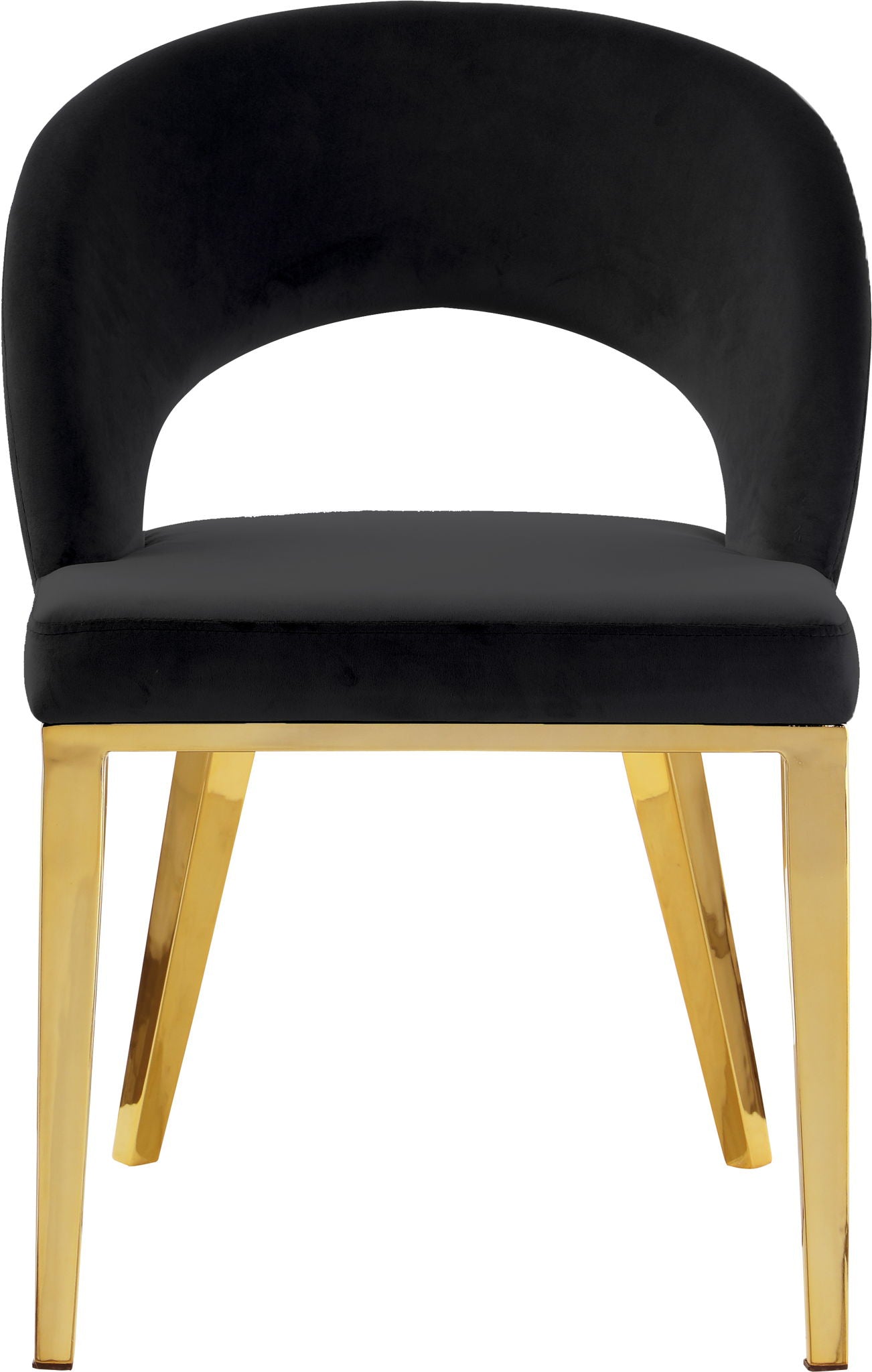 Roberto - Dining Chair with Gold Legs - Urban Living Furniture (Los Angeles, CA)