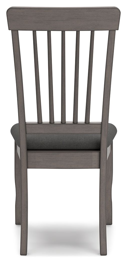 Shullden - Gray - Dining Room Side Chair (Set of 2) - Urban Living Furniture (Los Angeles, CA)