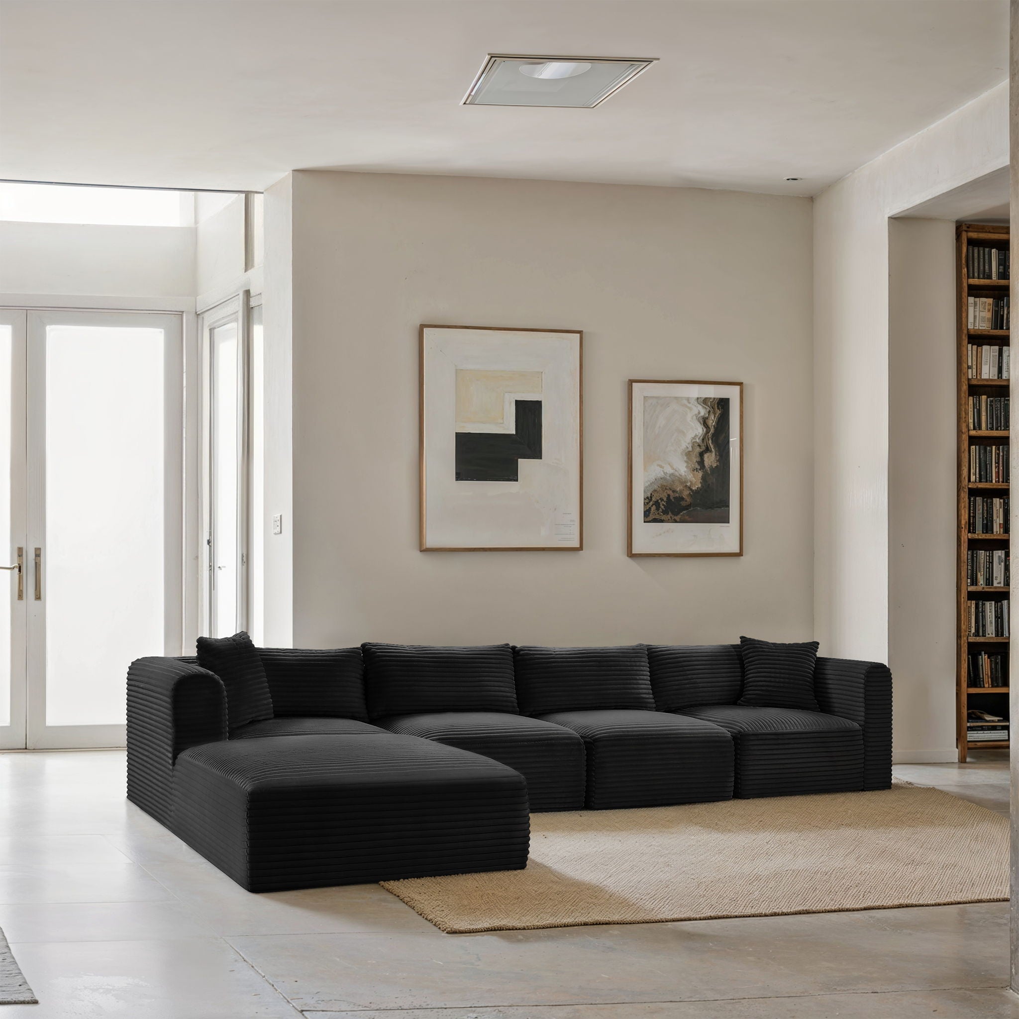 Shaggy - 5 Piece Modular Sectional With Ottoman - Urban Living Furniture (Los Angeles, CA)