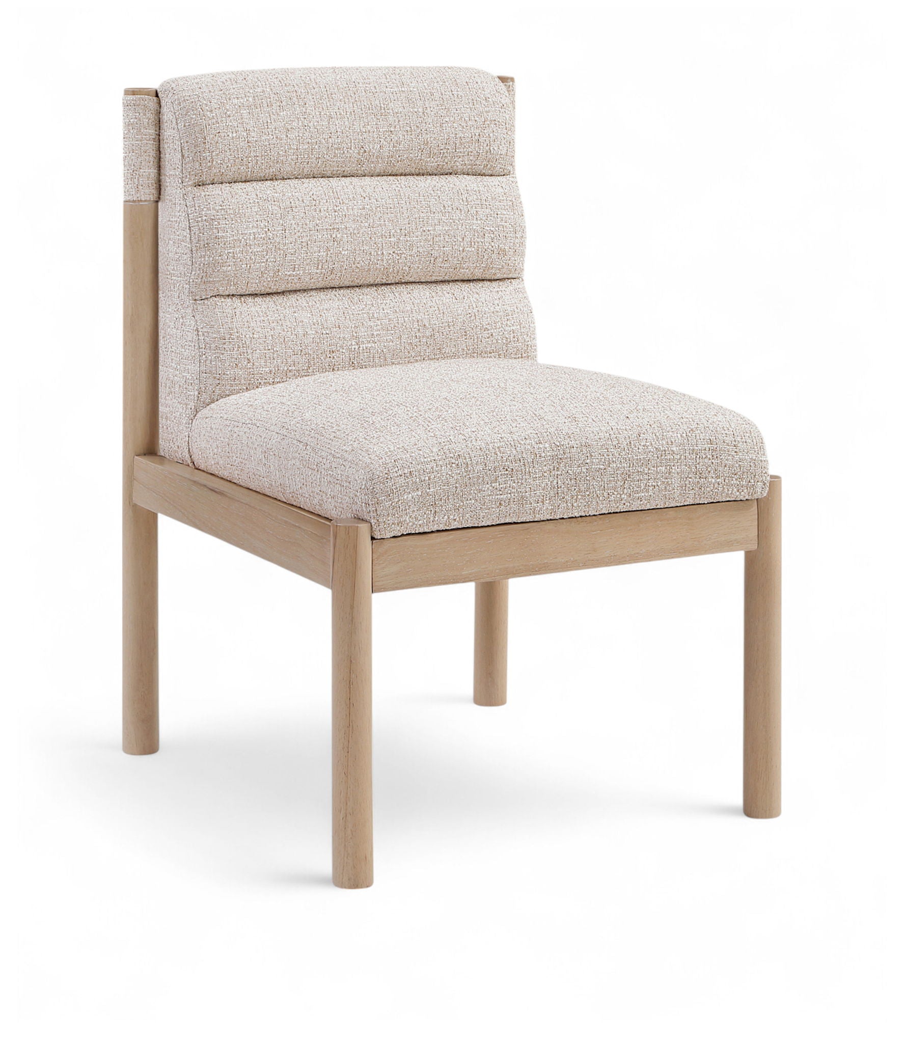 Eloura - Linen Textured Fabric Upholstered Dining Chair (Set of 2) - Urban Living Furniture (Los Angeles, CA)