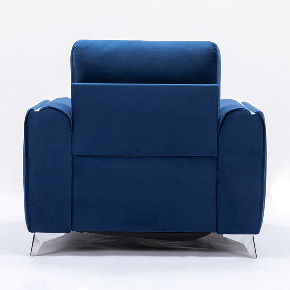 Wenona - Chair - Blue Velvet
