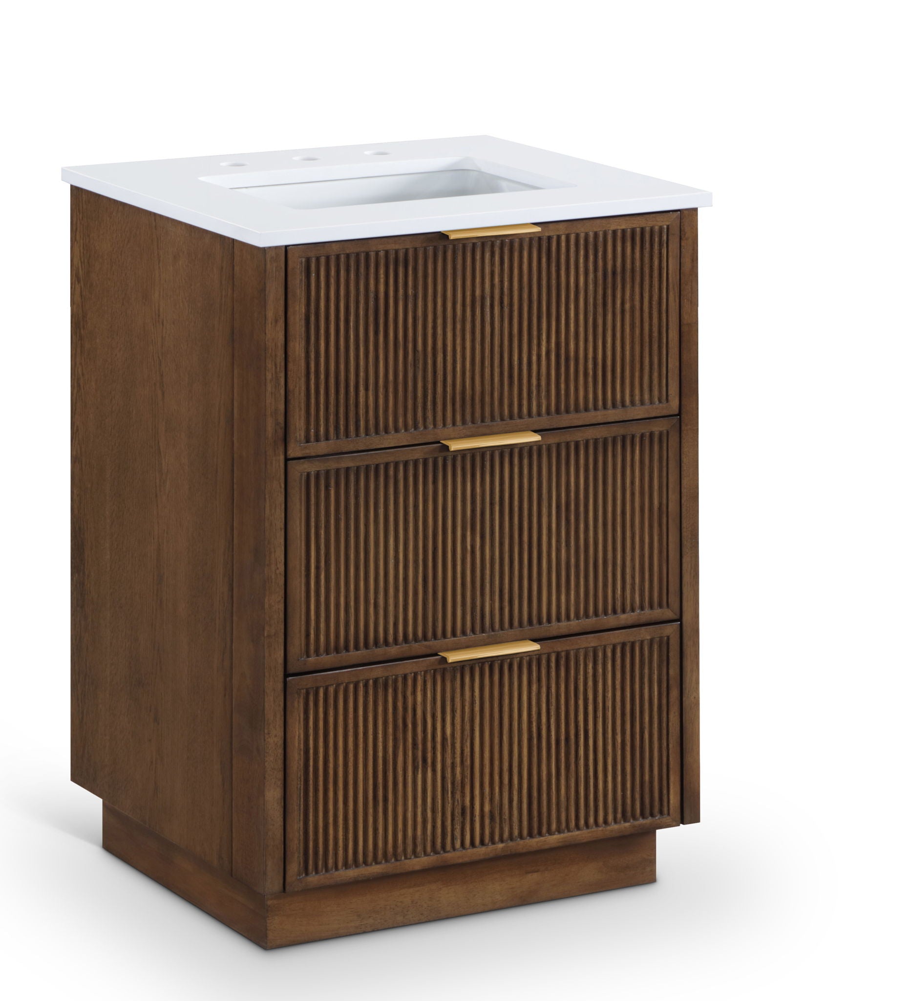 Willard - Engineered Stone And Solid Wood Bathroom Vanity - Urban Living Furniture (Los Angeles, CA)