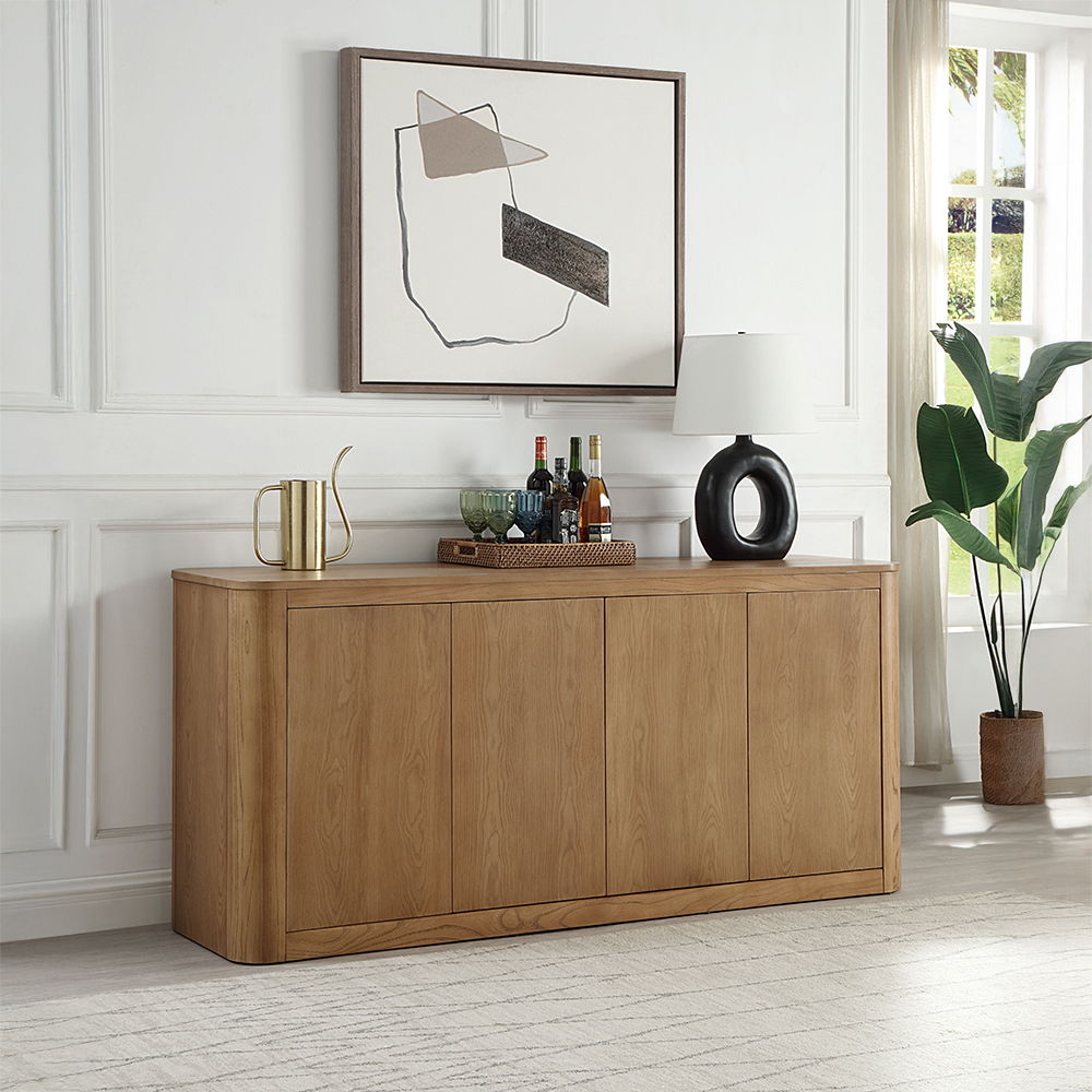 Zoey - Server - Oak - Urban Living Furniture (Los Angeles, CA)