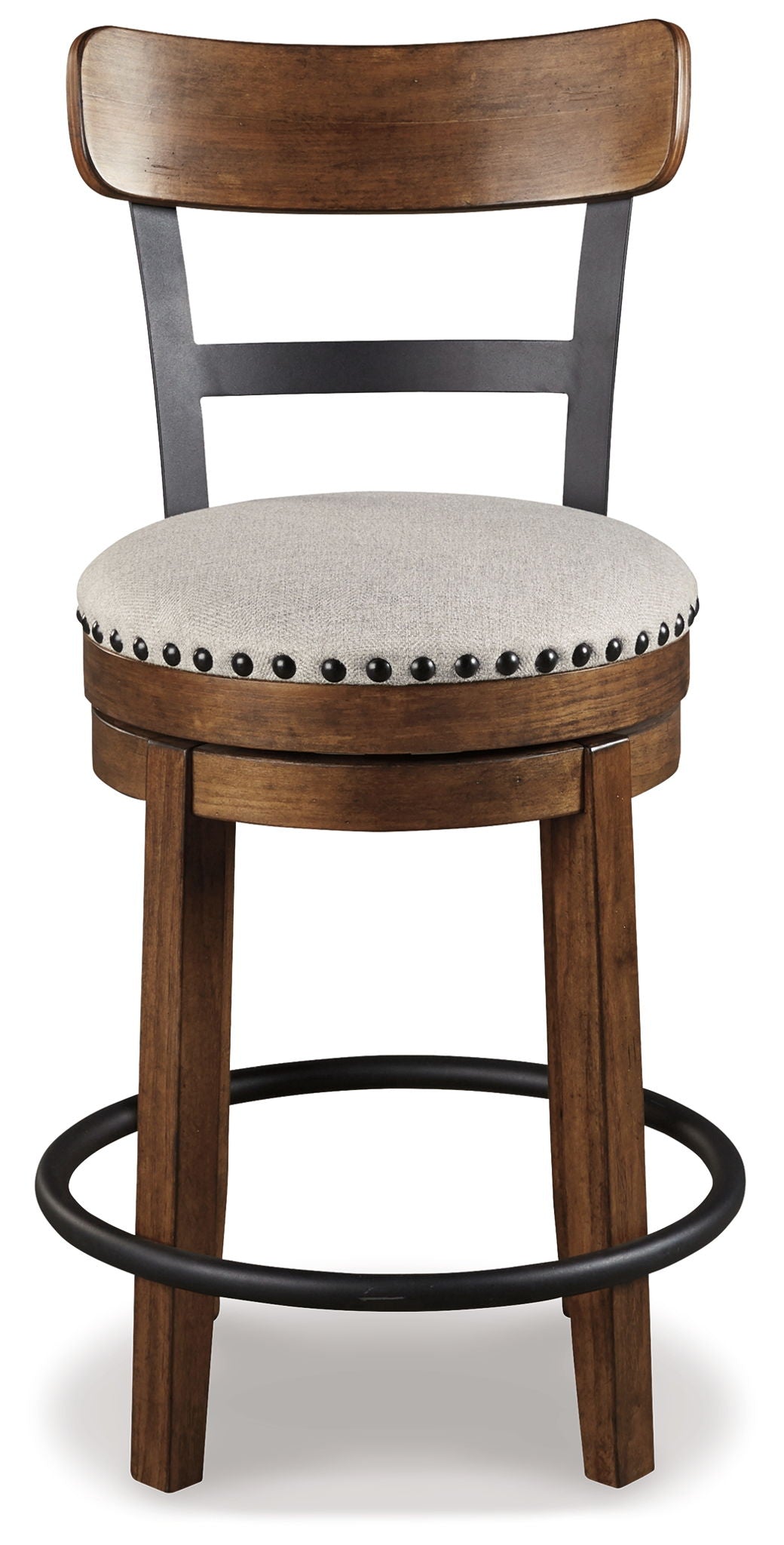 Valebeck - Full Back Swivel Stool - Urban Living Furniture (Los Angeles, CA)