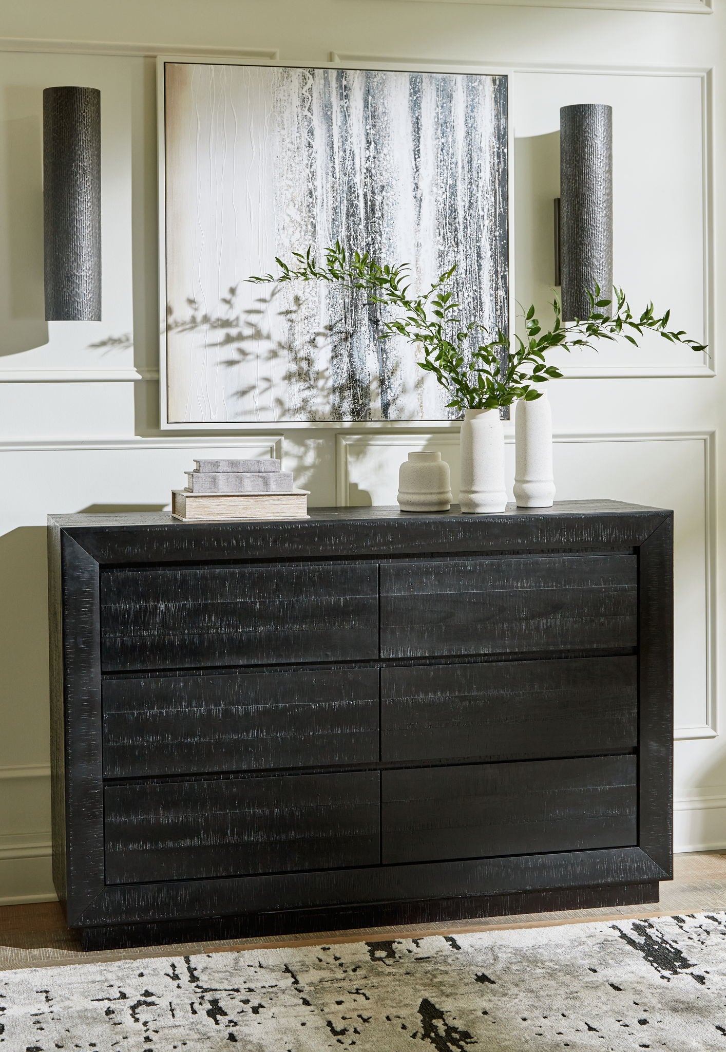 Londer - Black - Dresser - Urban Living Furniture (Los Angeles, CA)