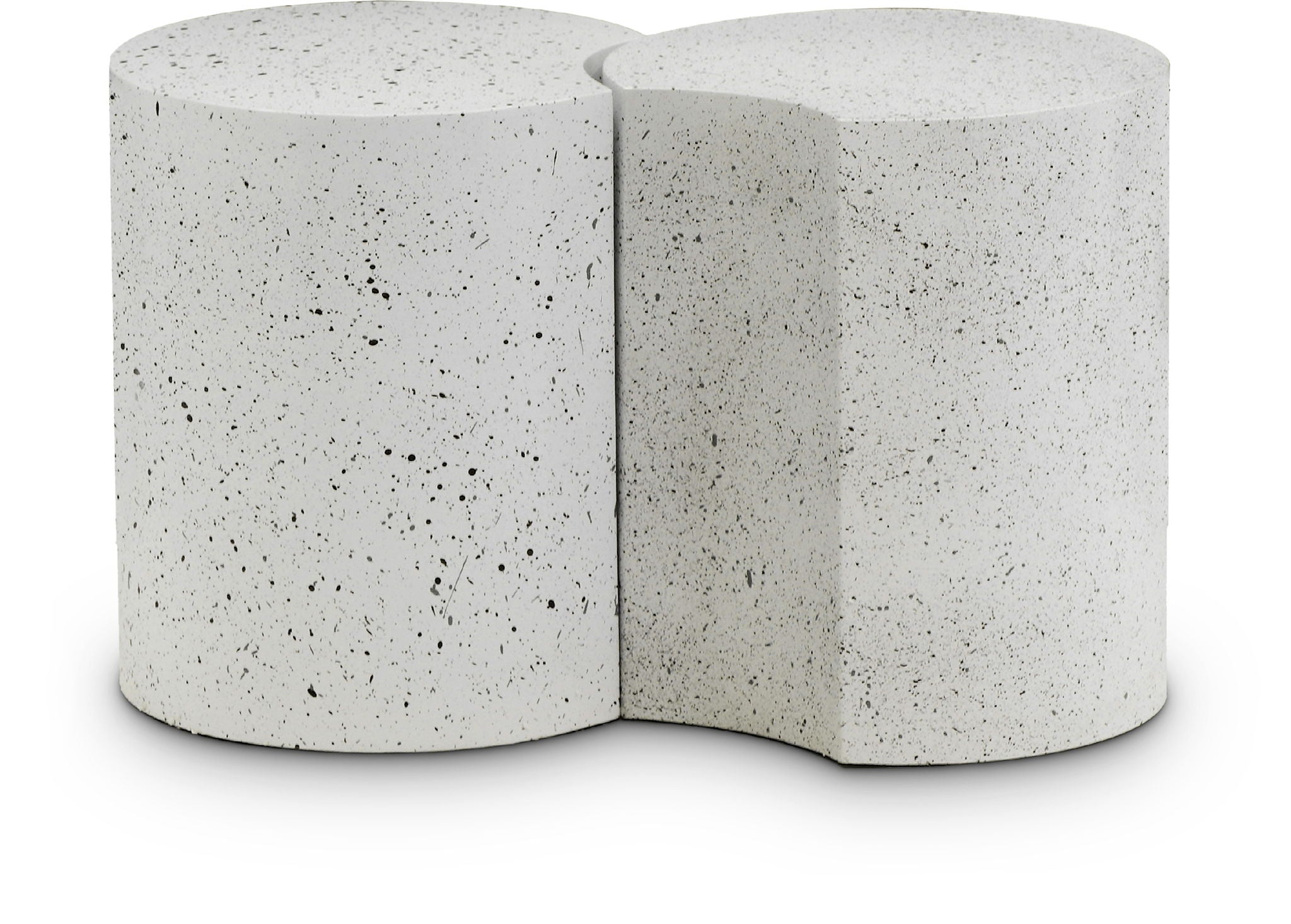 Dimple - 2 Piece Modular End Table - Terazzo Finish - Urban Living Furniture (Los Angeles, CA)