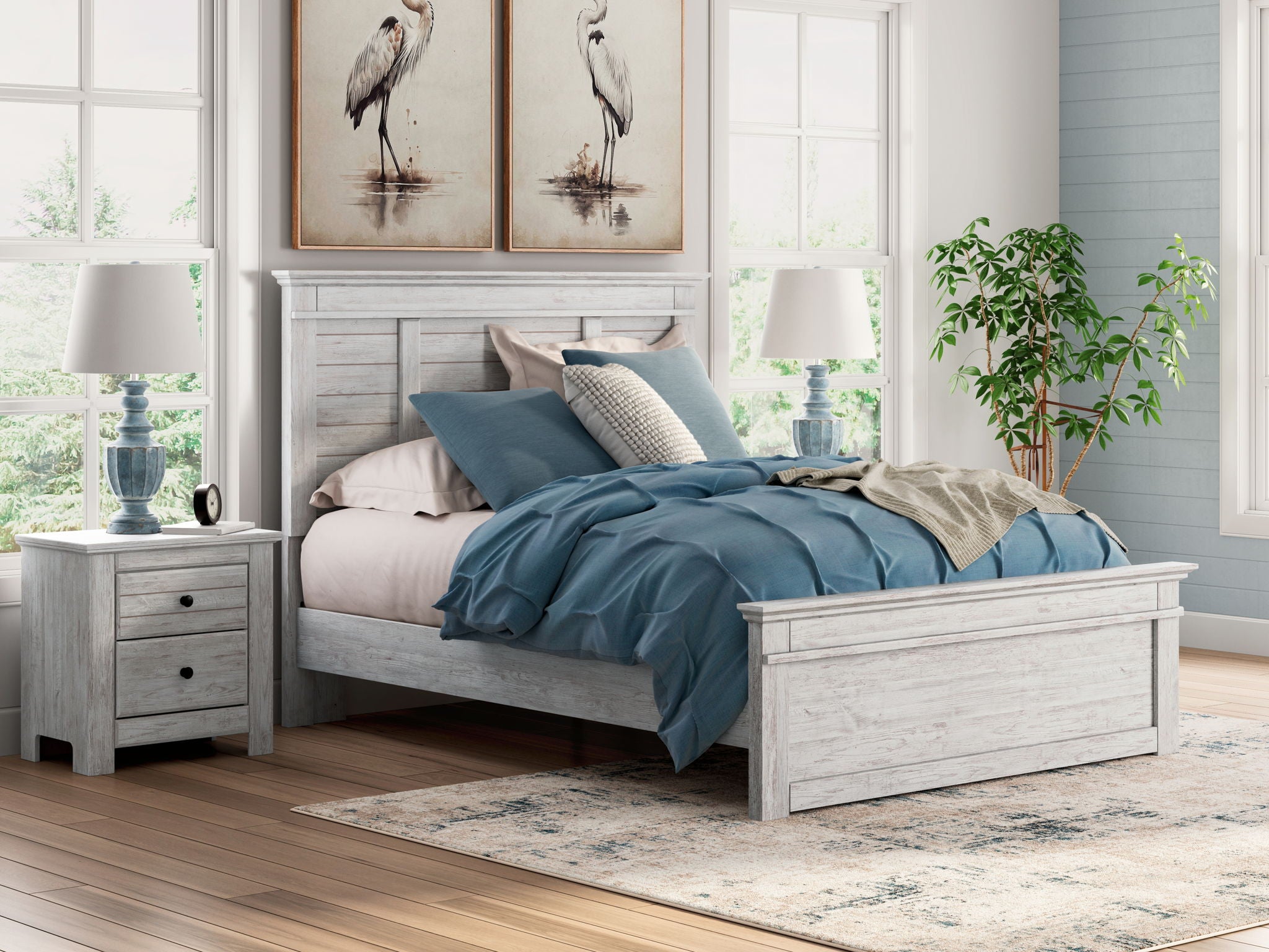 Makidern - Panel Bed - Urban Living Furniture (Los Angeles, CA)