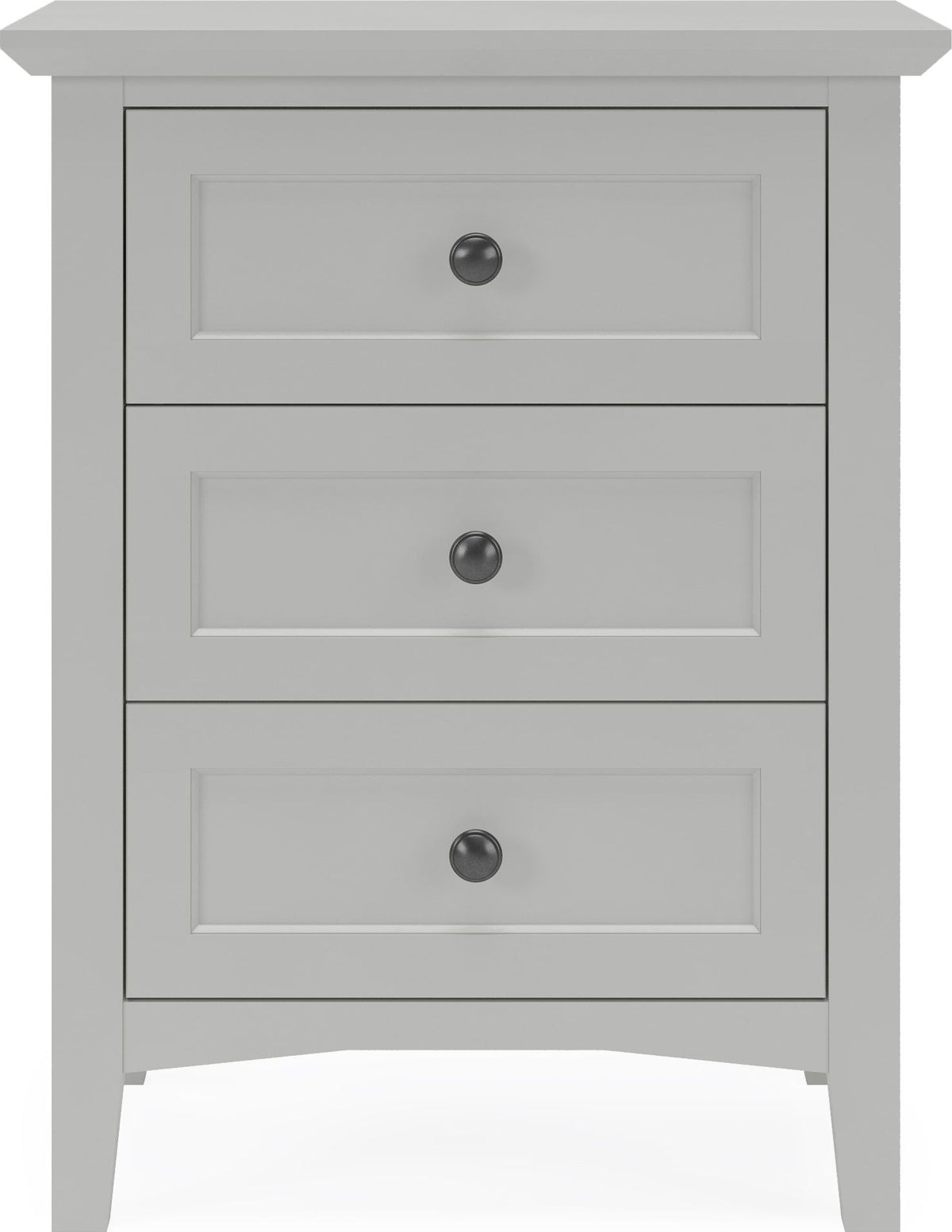 Grace - Three Drawer Nightstand