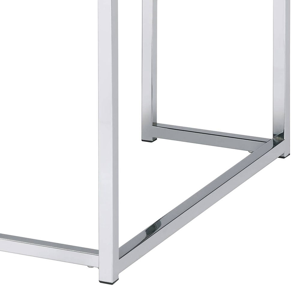 Chafik - Coffee Table - Natural Oak & Chrome - Urban Living Furniture (Los Angeles, CA)