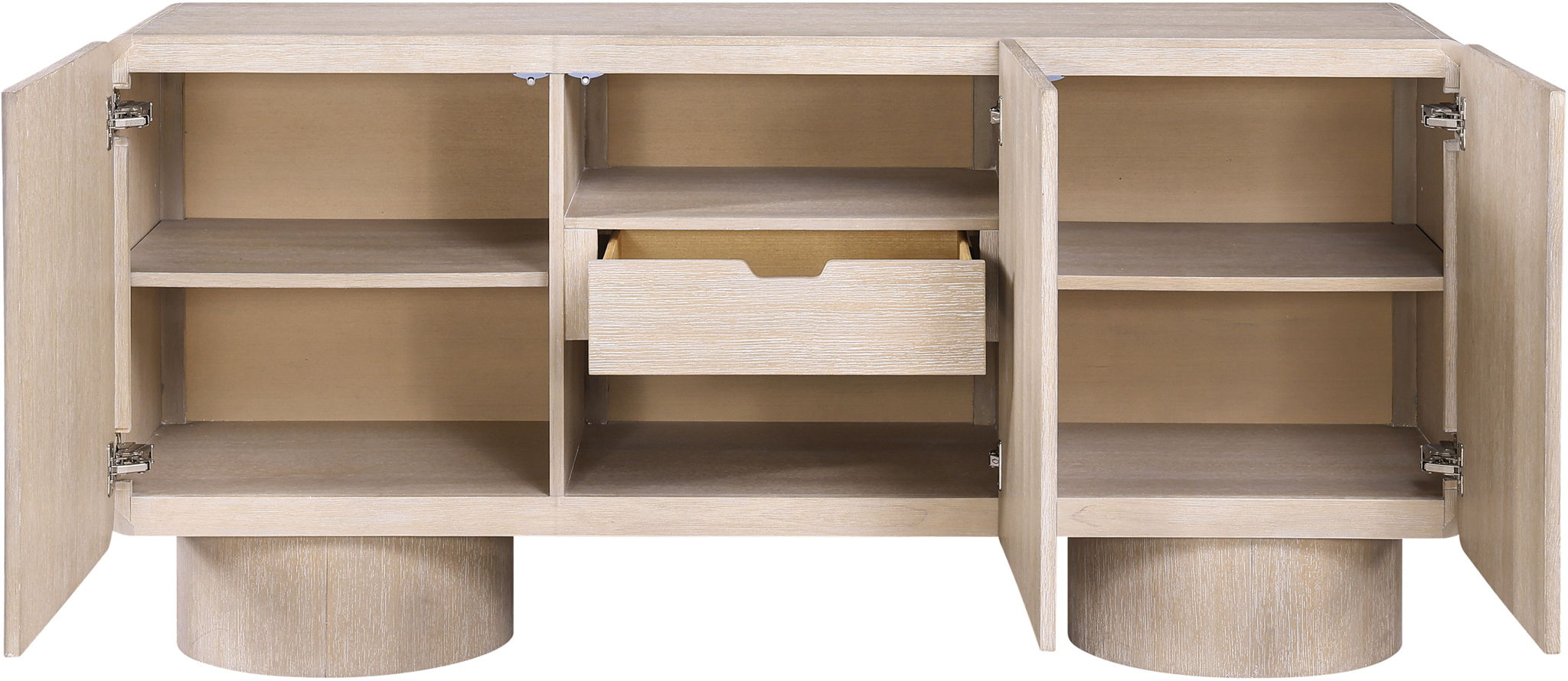 Adagio - Solid Wood And Oak Veneer Sideboard / Buffet - Urban Living Furniture (Los Angeles, CA)